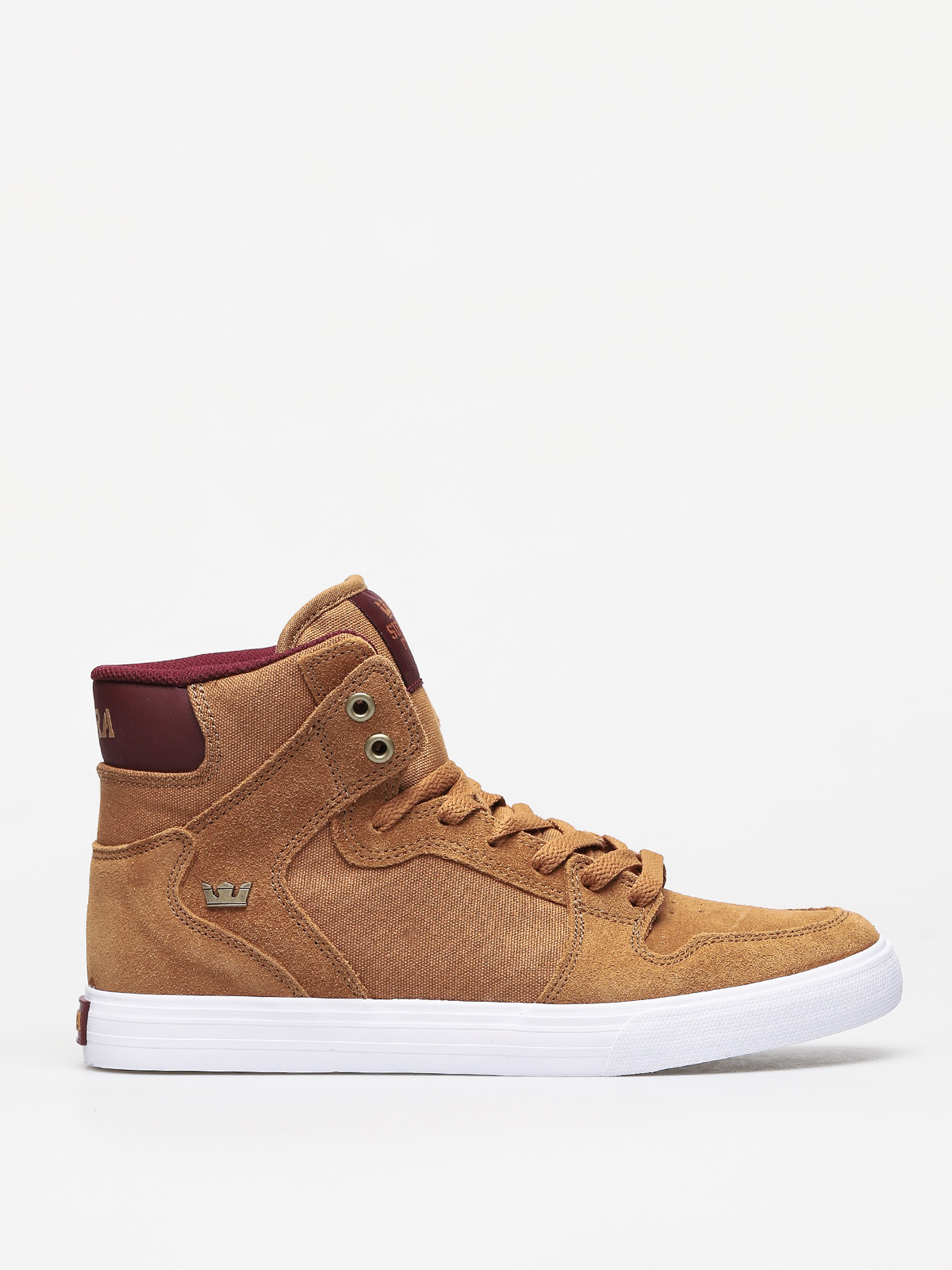 Supra Vaider Schuhe (tan/wine white)