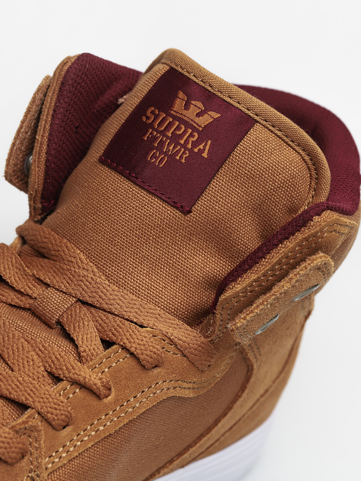 Supra Vaider Schuhe (tan/wine white)