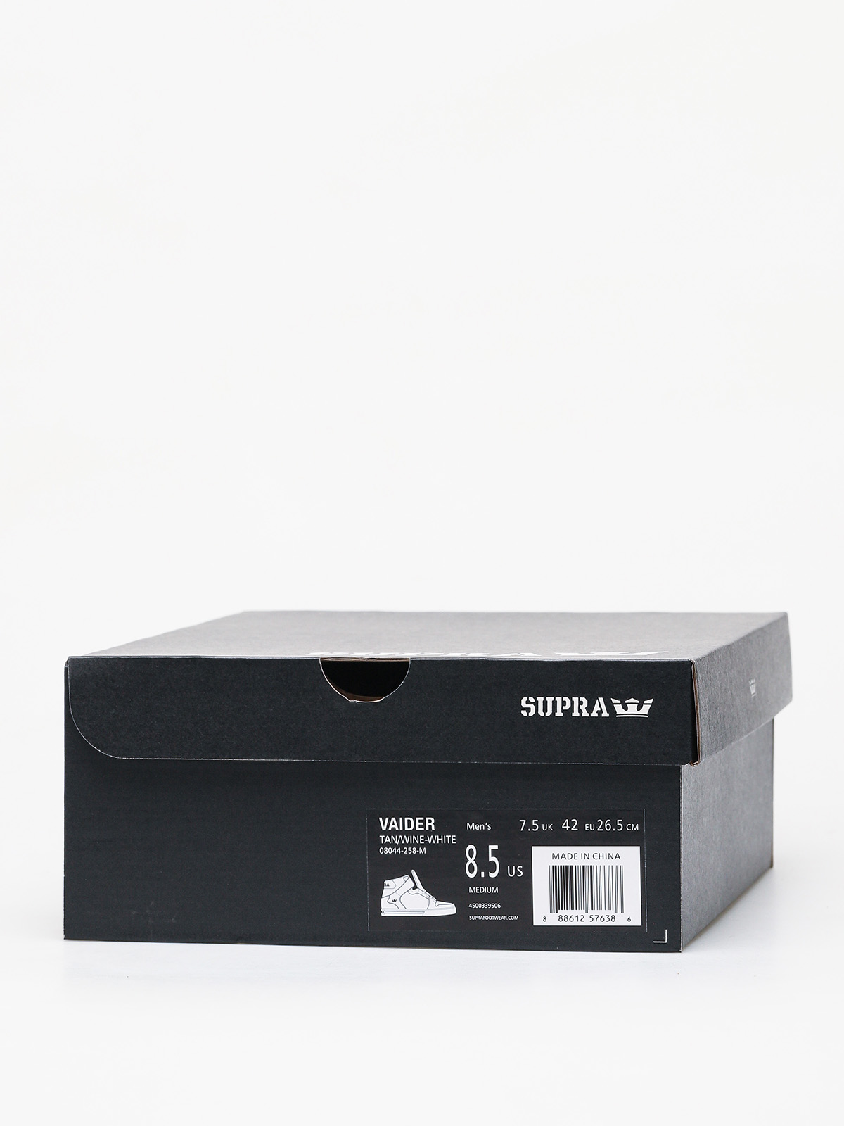 Supra Vaider Schuhe (tan/wine white)