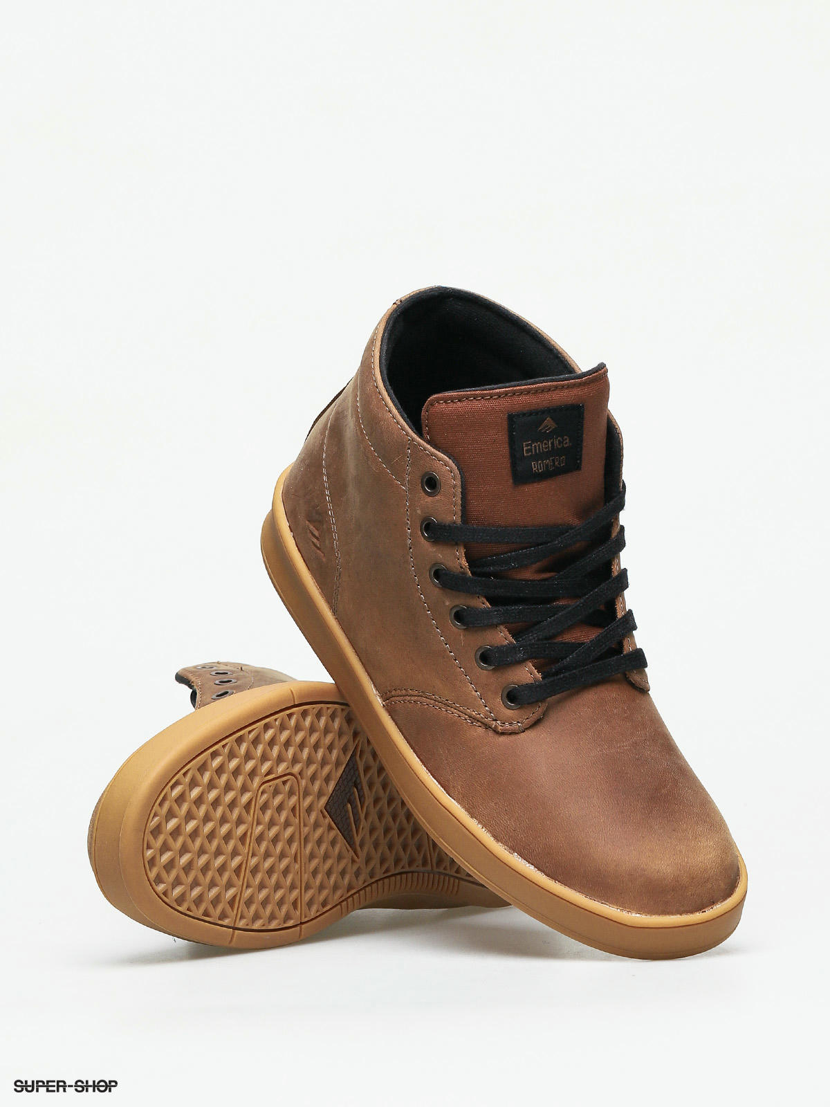 Emerica Romero Laced High Schuhe (brown/black/gum)