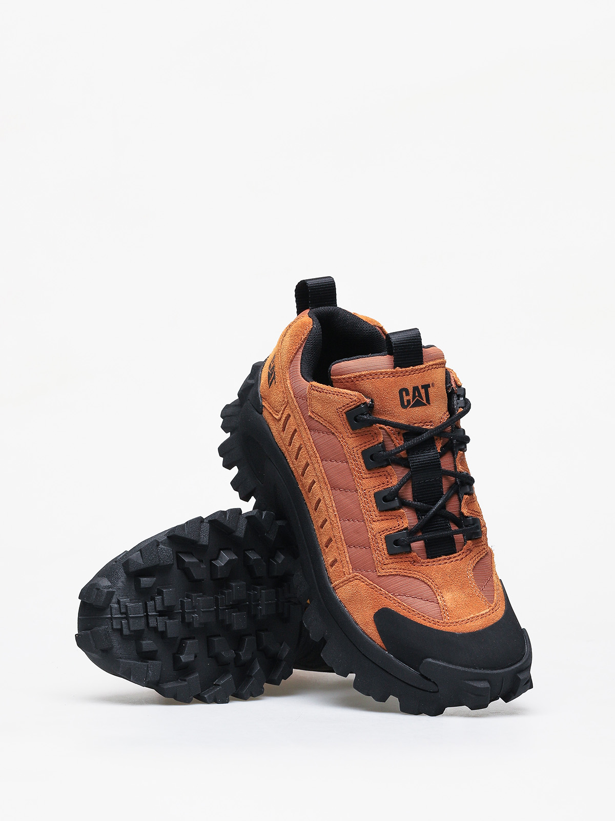 brown caterpillar shoes