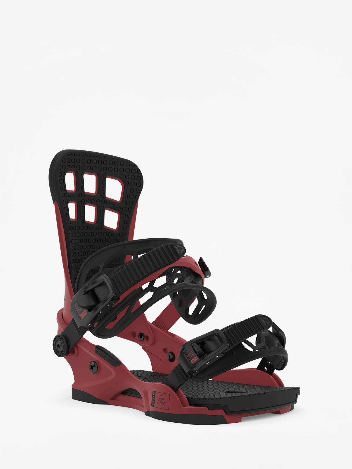 Mens Union Atlas Snowboard bindings (brick red)