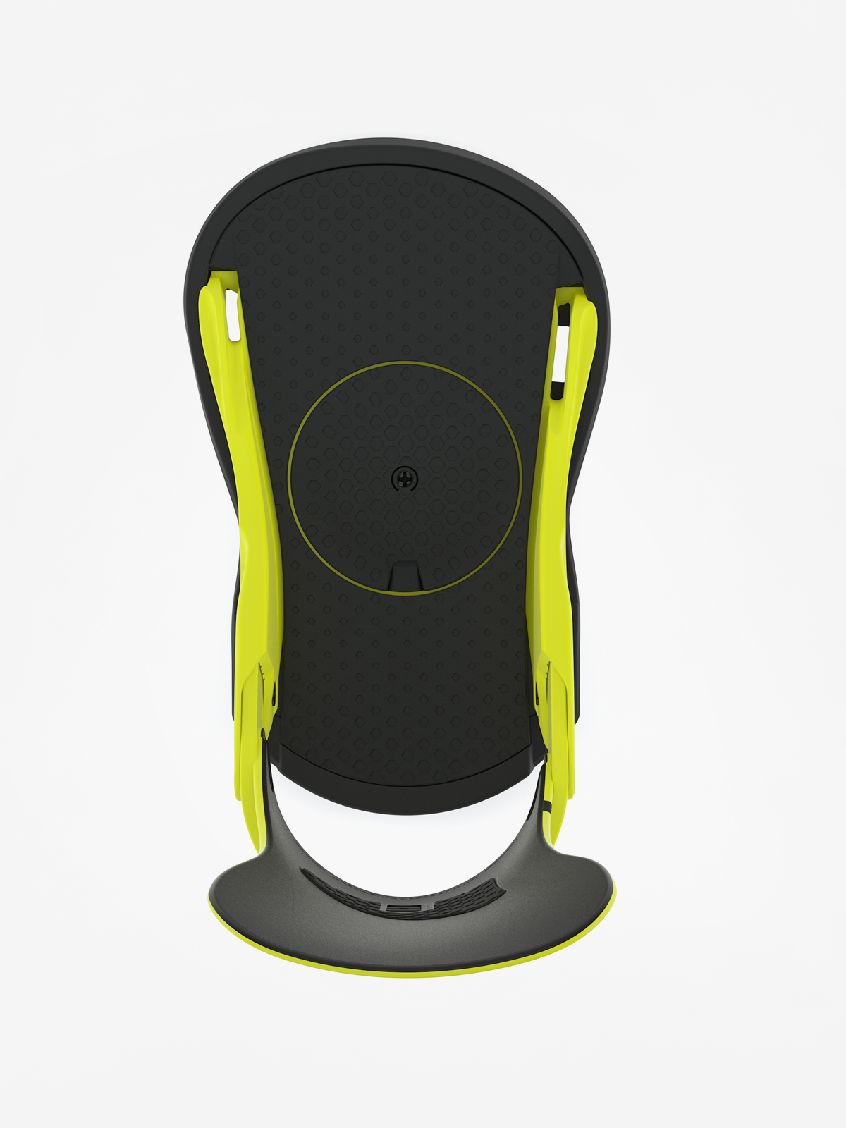 Mens Union Strata Snowboard bindings (hazard yellow)