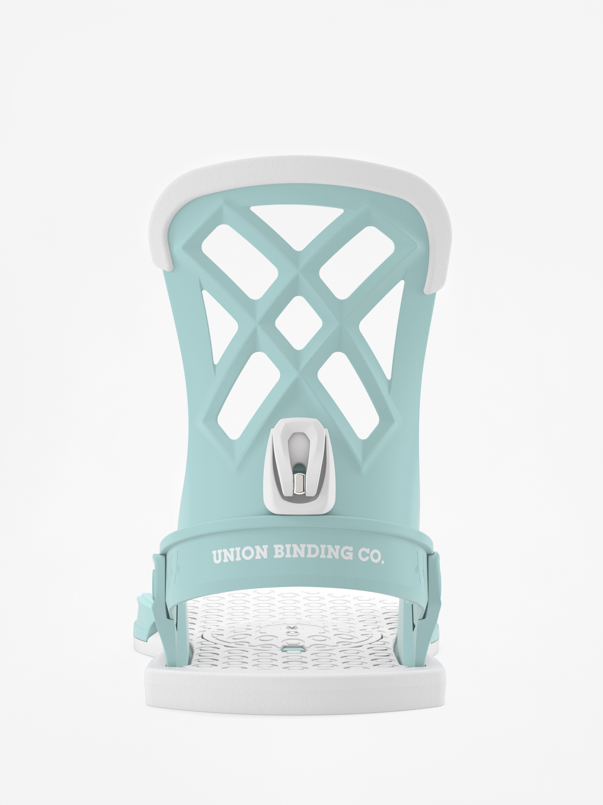 Womens Union Milan Snowboard bindings (pastel blue)