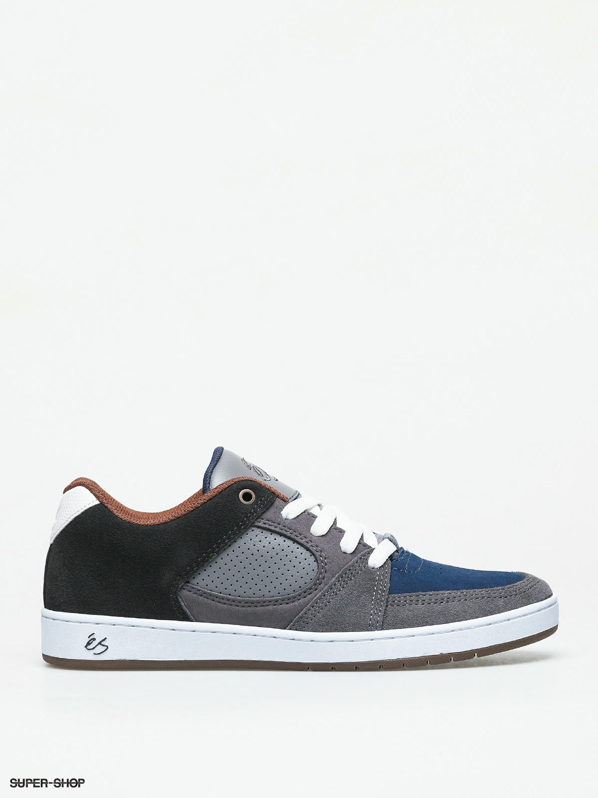 Es Accel Slim Shoes (grey/blue/gum)