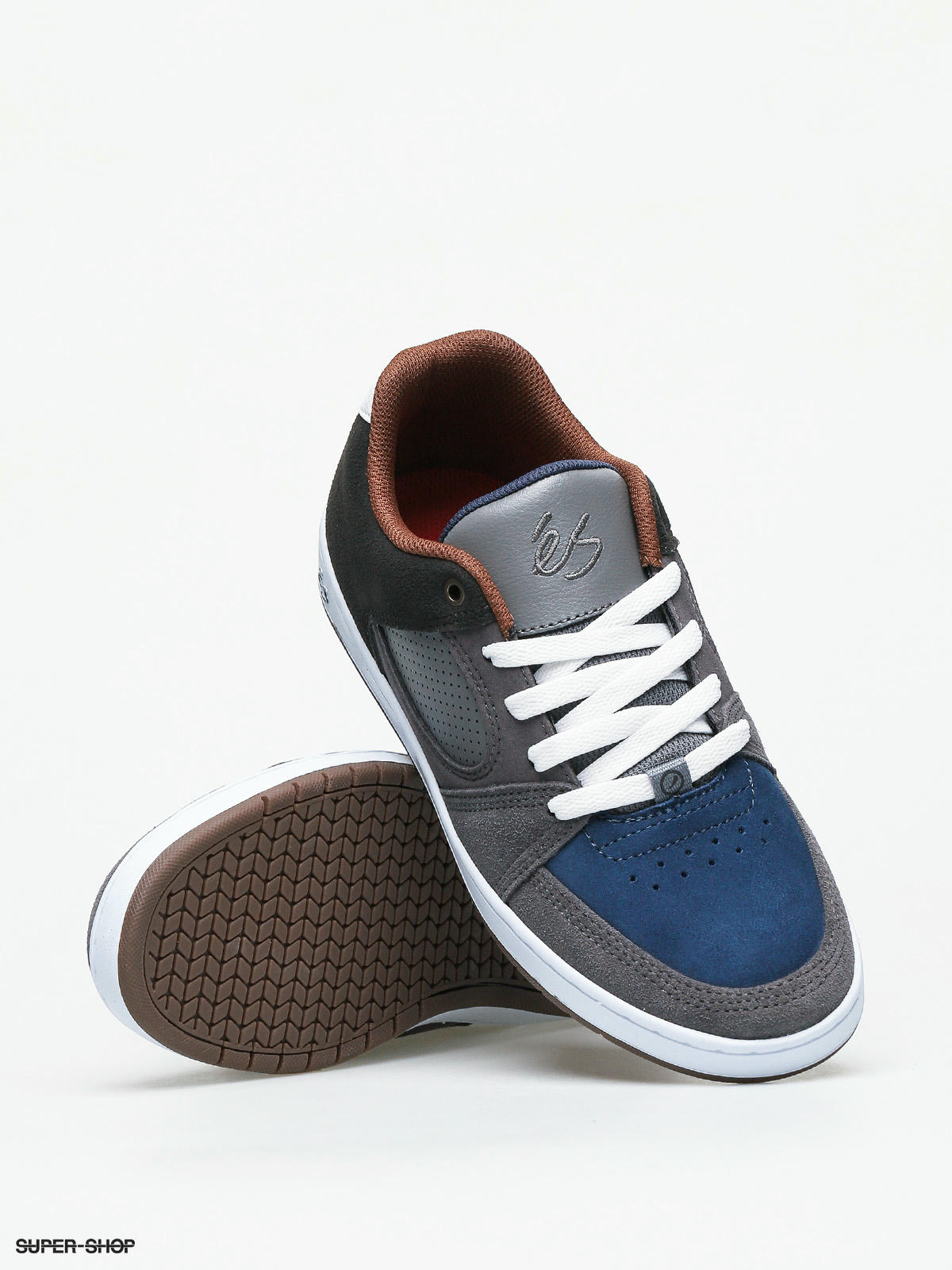 Es Accel Slim Shoes (grey/blue/gum)