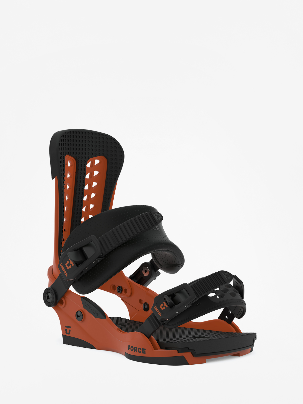 Union Force Snowboard bindings - orange (burnt orange)