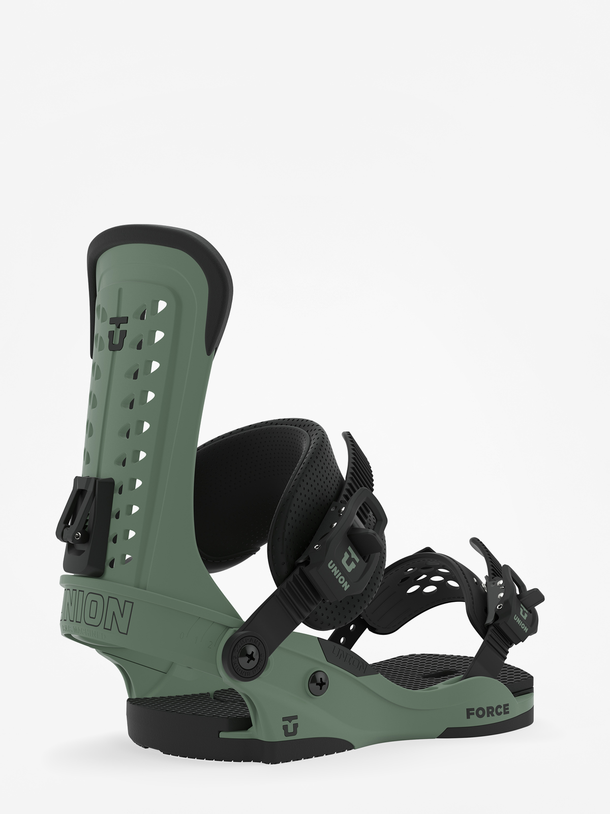 Mens Union Force Snowboard bindings (matte sage)