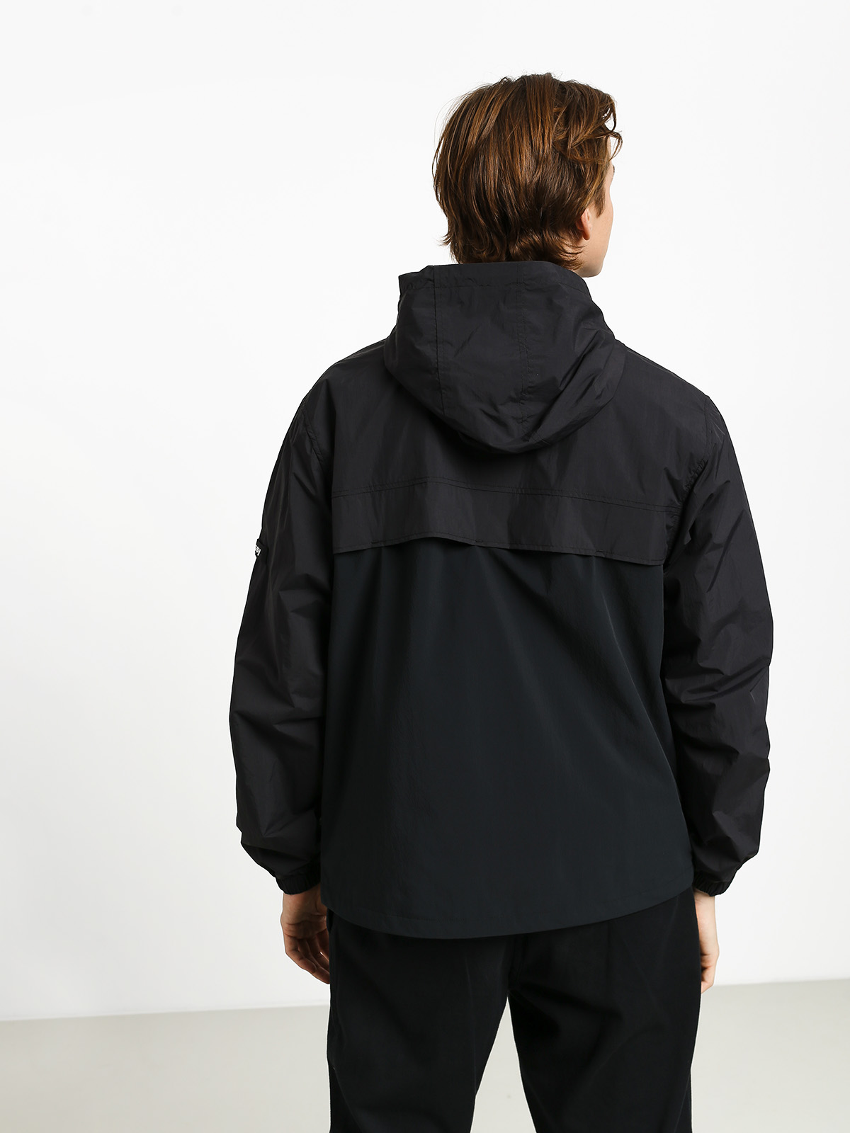 stussy shell hooded jacket