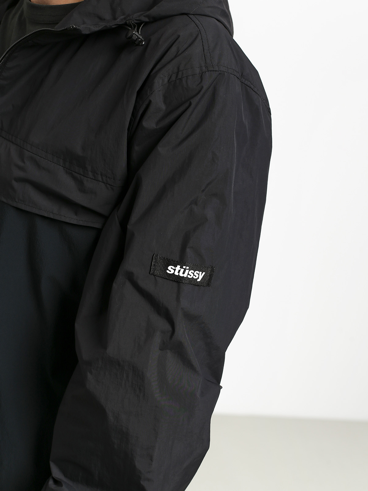 stussy rain jacket