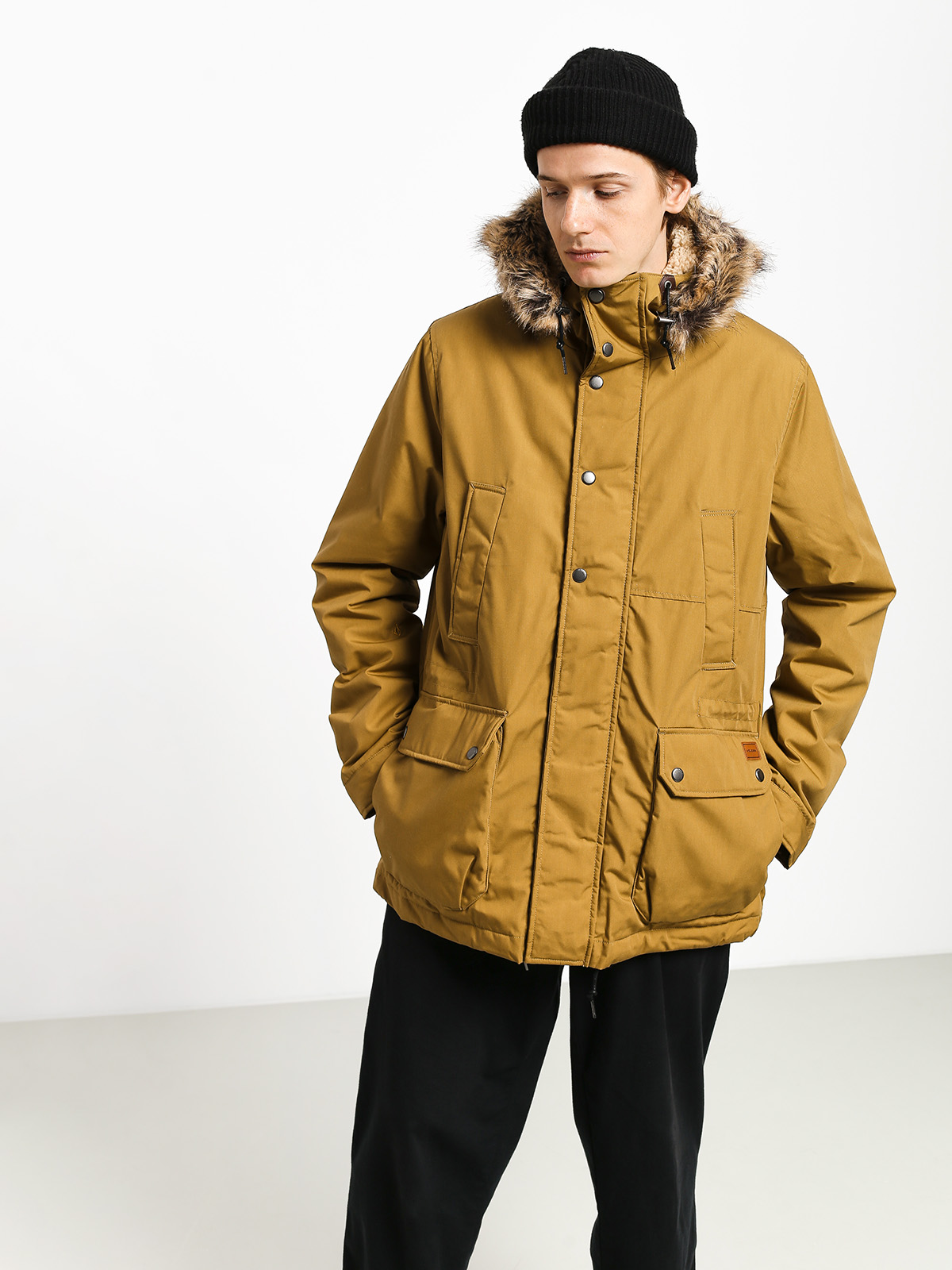 Volcom Lidward 5K Jacket (dark khaki)