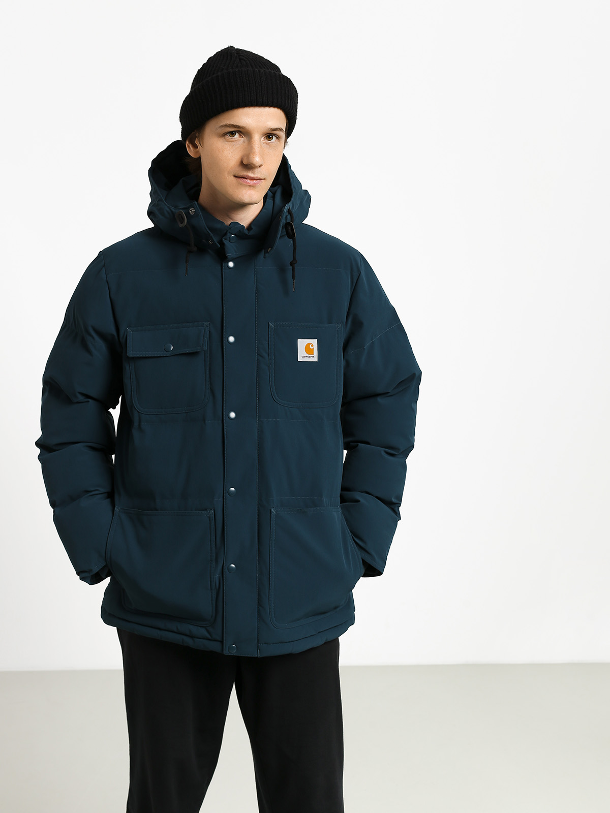 Carhartt WIP Alpine Coat Jacket (duck blue/black)