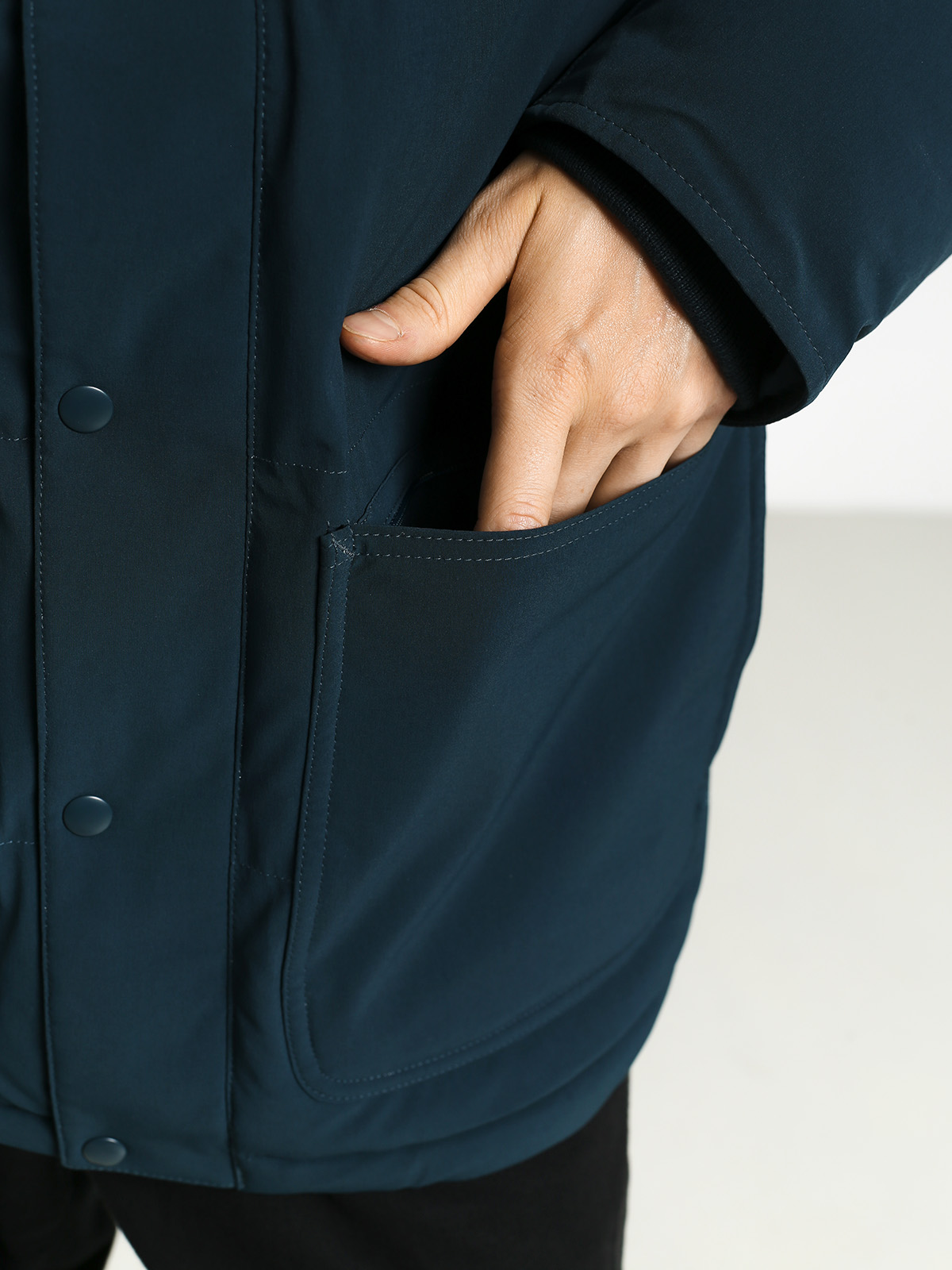 Carhartt WIP Alpine Coat Jacket (duck blue/black)