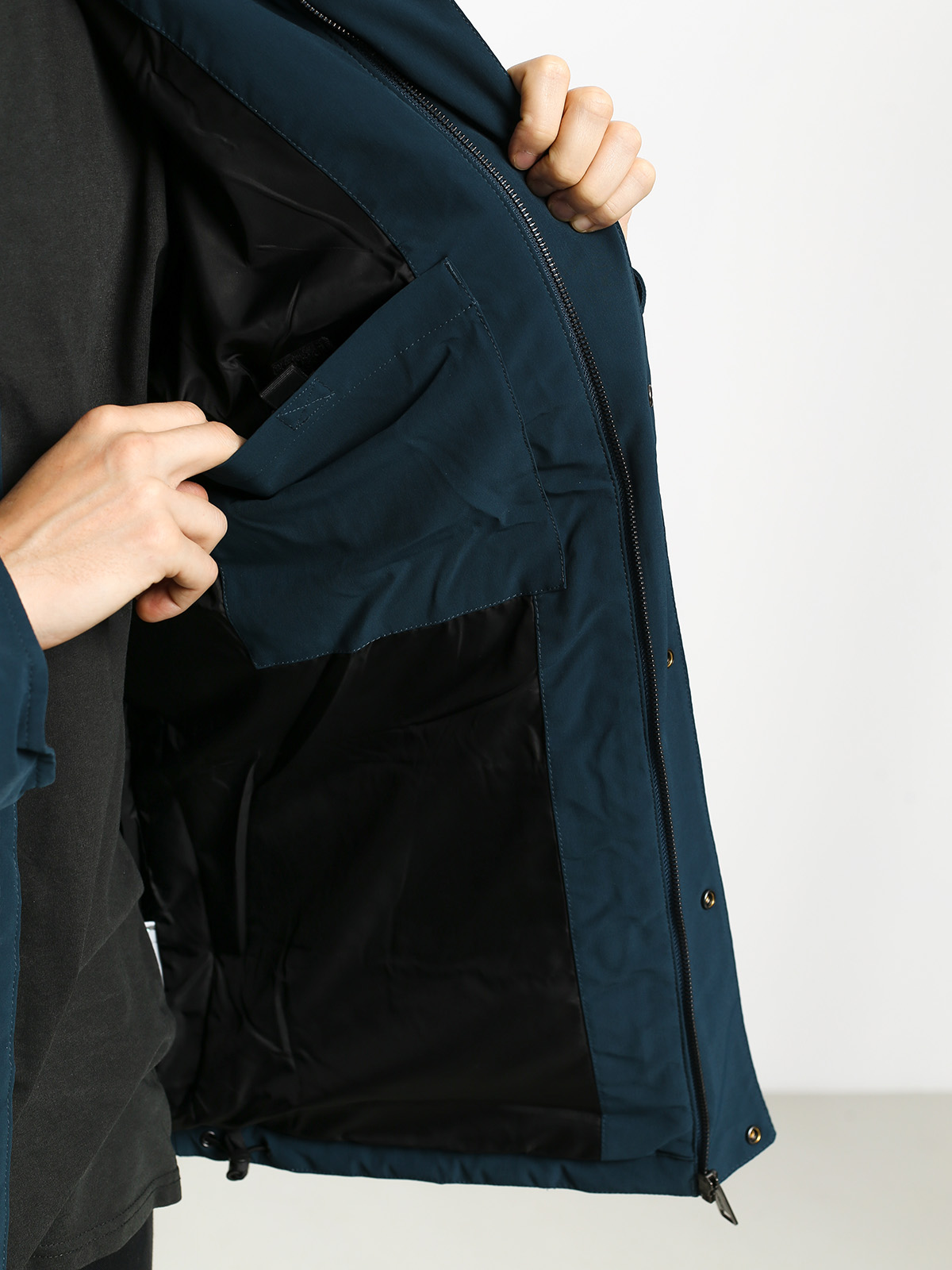 Carhartt WIP Alpine Coat Jacket (duck blue/black)