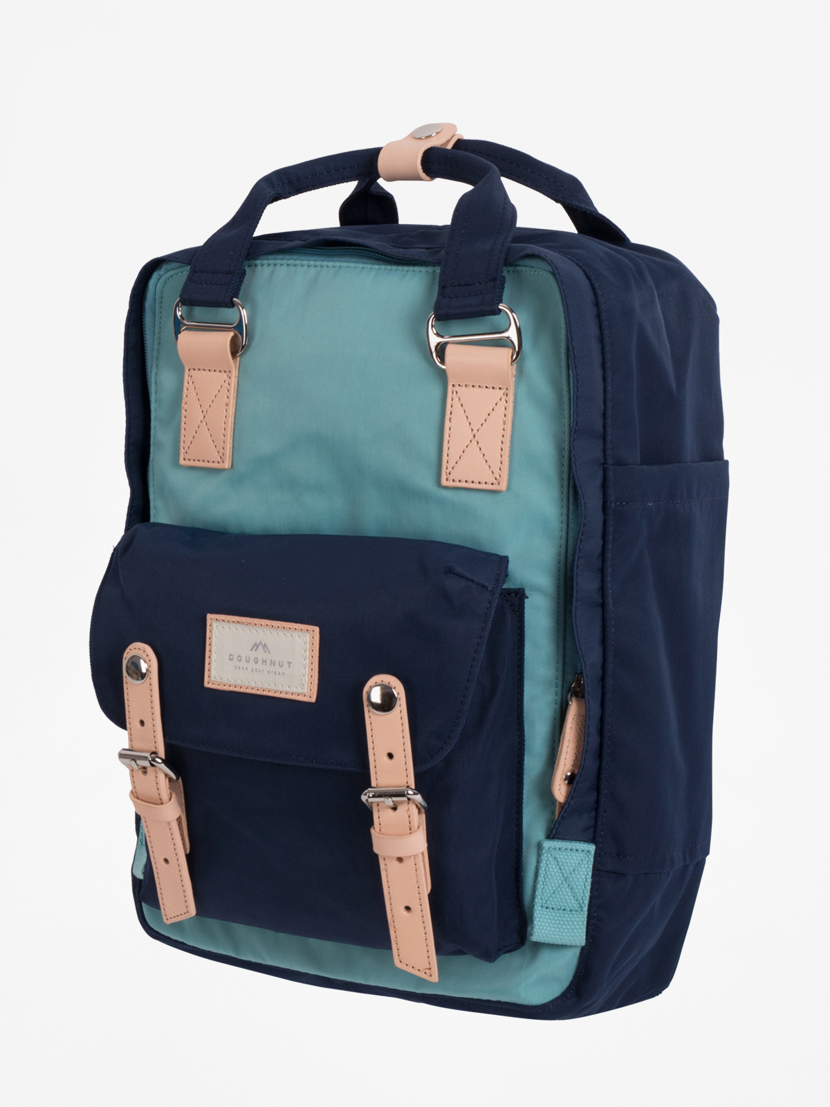 Doughnut Macaroon Backpack (sky blue/navy)