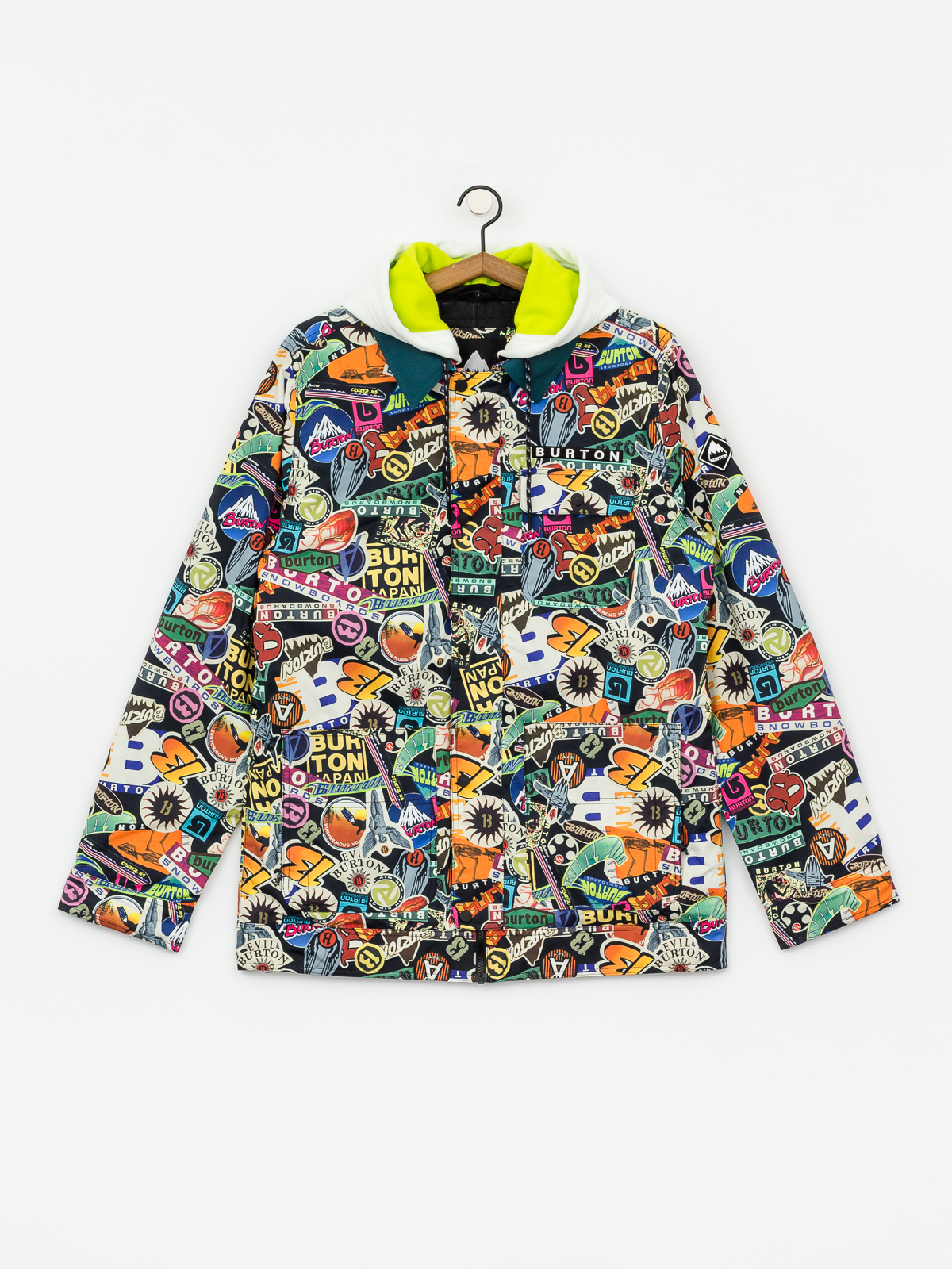 Mens Burton Dunmore Snowboard jacket (stickers)