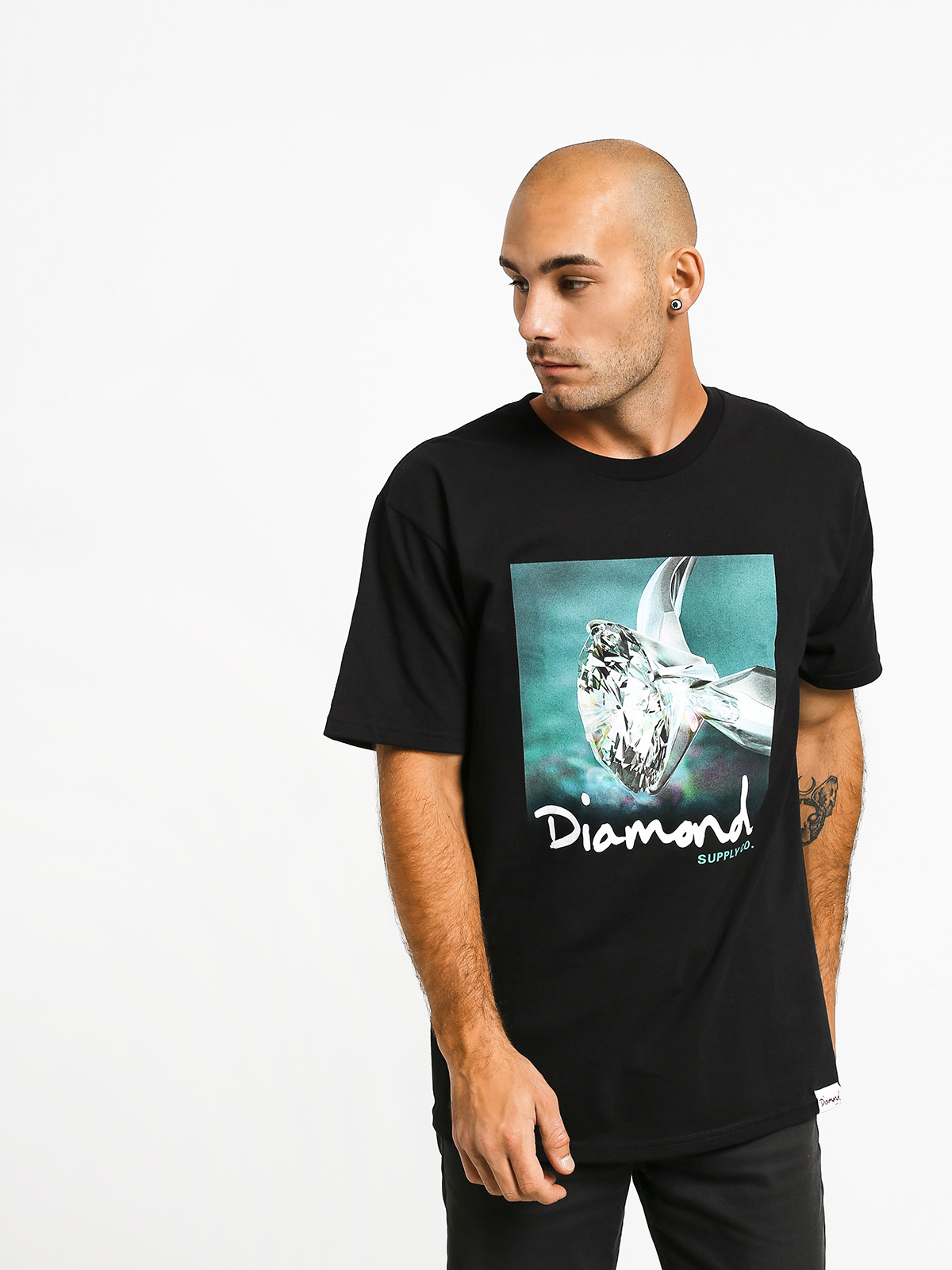 Diamond Supply Co. Shimmer T-shirt (black)