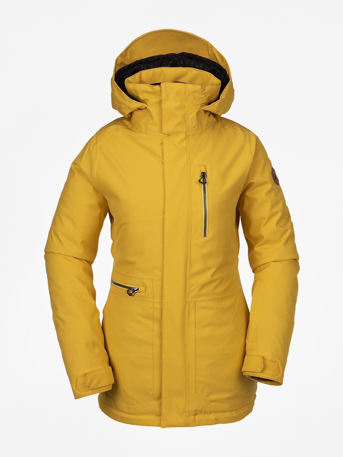 Womens Volcom Shelter 3D Strch Snowboard jacket (yel)