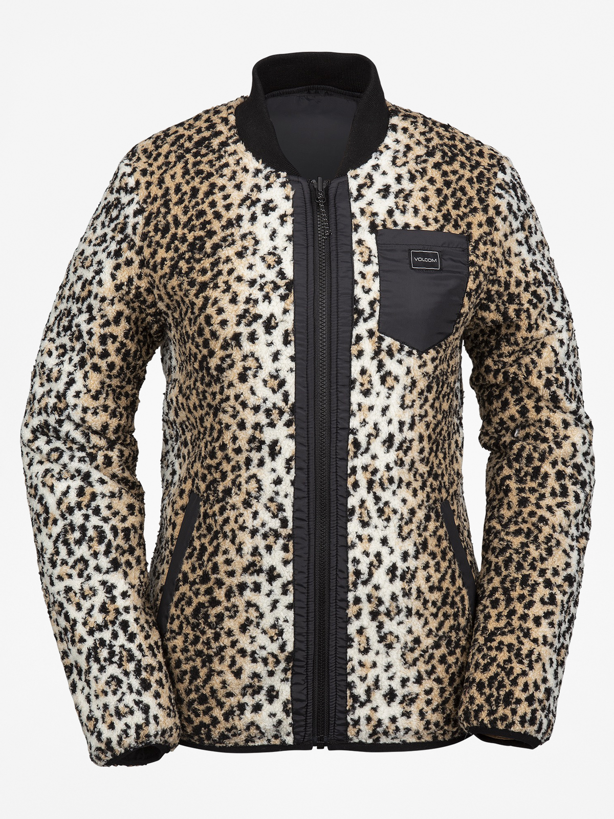 Volcom Reversible Polar Jacke Wmn (blk)