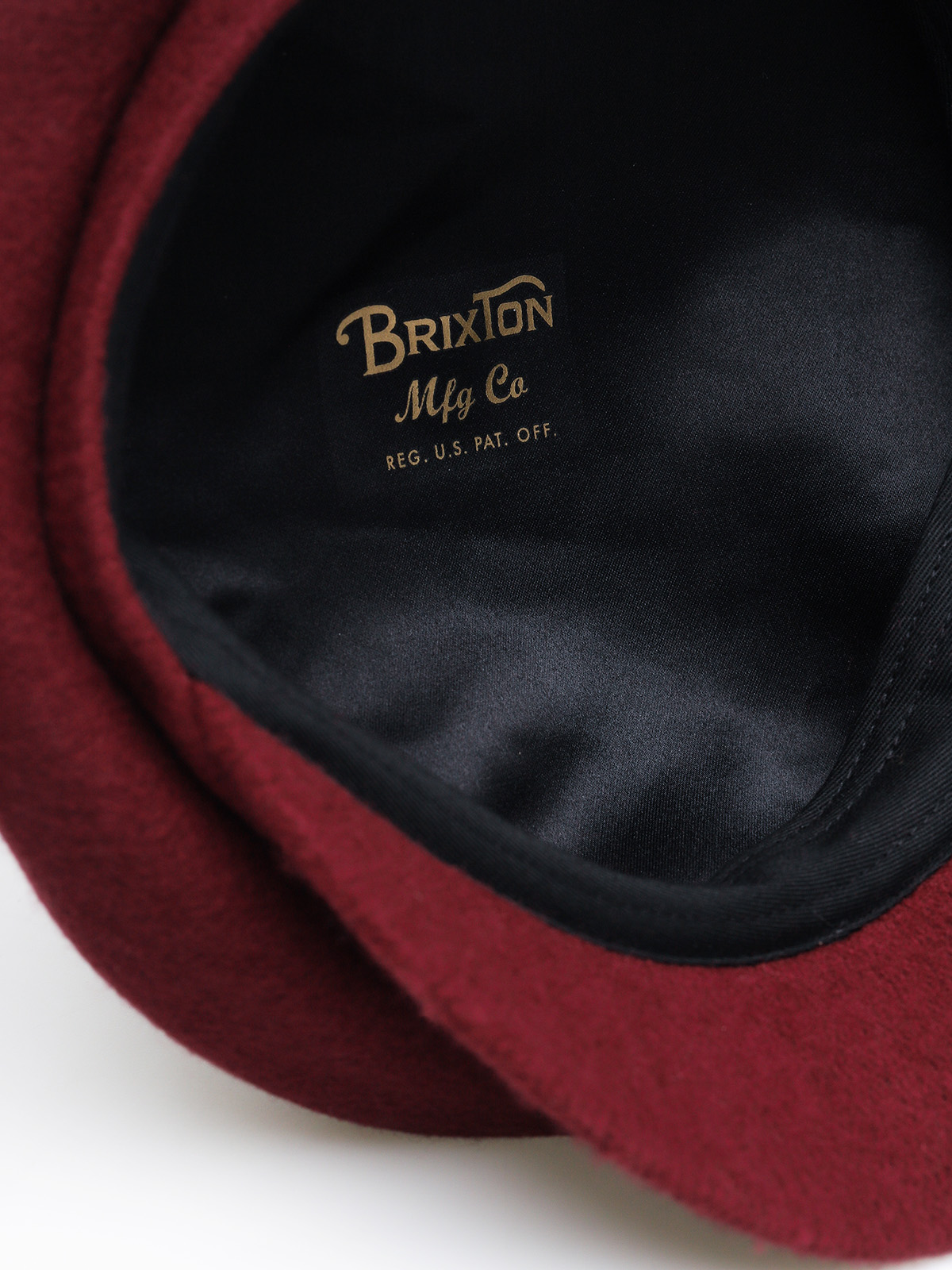 Brixton Beret Audrey Brim Beret Flat cap Wmn (maroon)