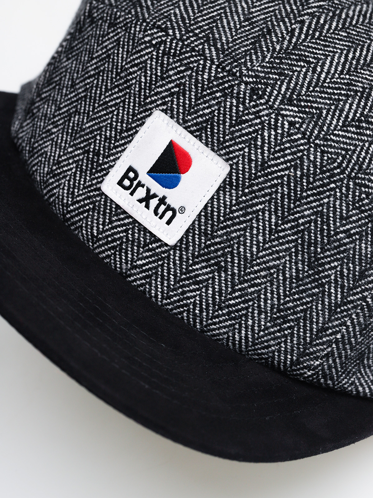 Brixton Stowell 5 Panel ZD Cap (black/grey)