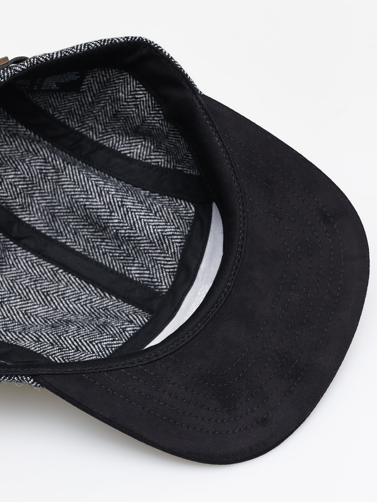 Brixton Stowell 5 Panel ZD Cap (black/grey)