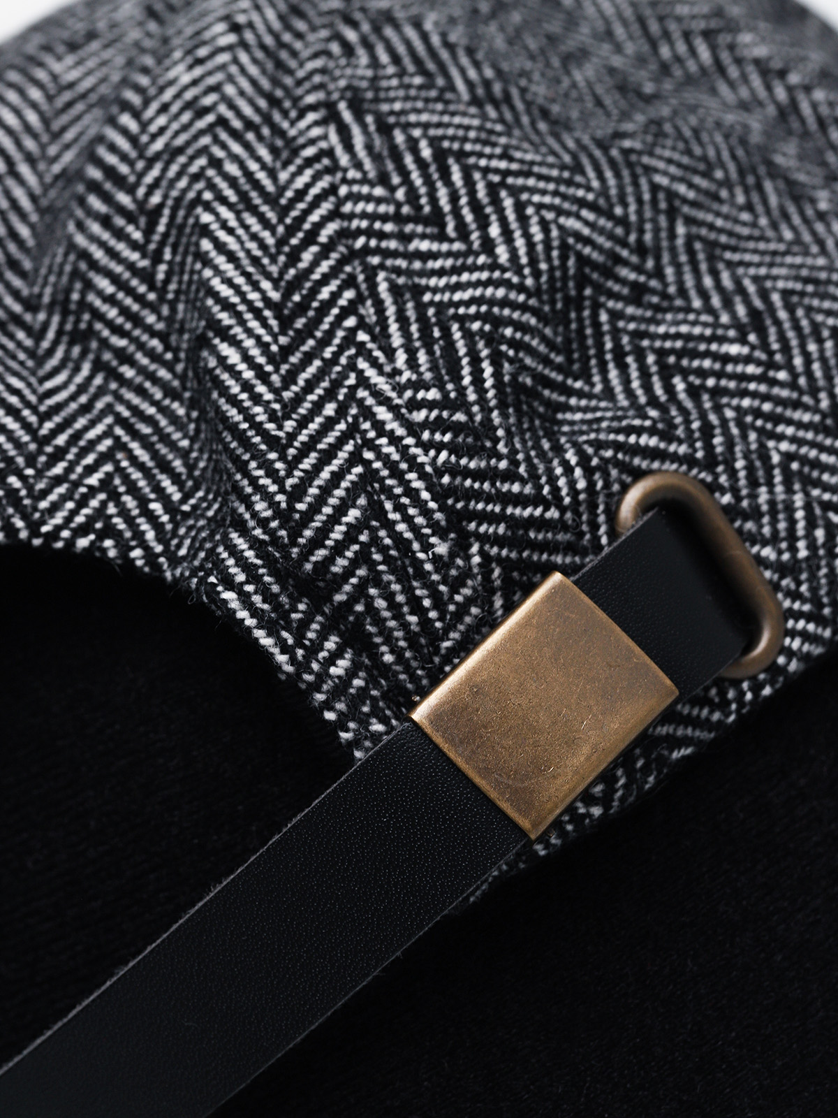 Brixton Stowell 5 Panel ZD Cap (black/grey)