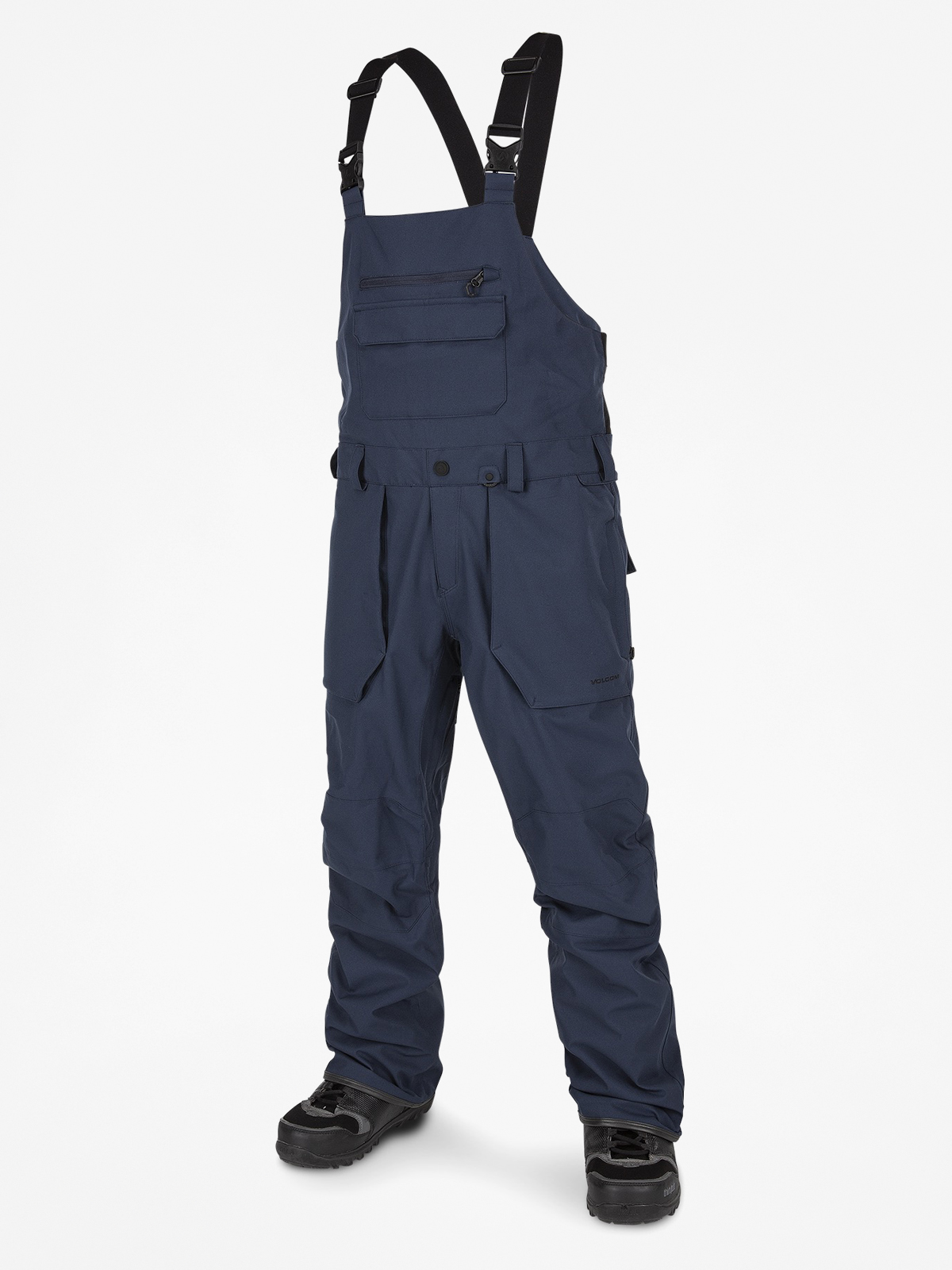 Mens Volcom Roan Bib Overall Snowboard pants (nvy)
