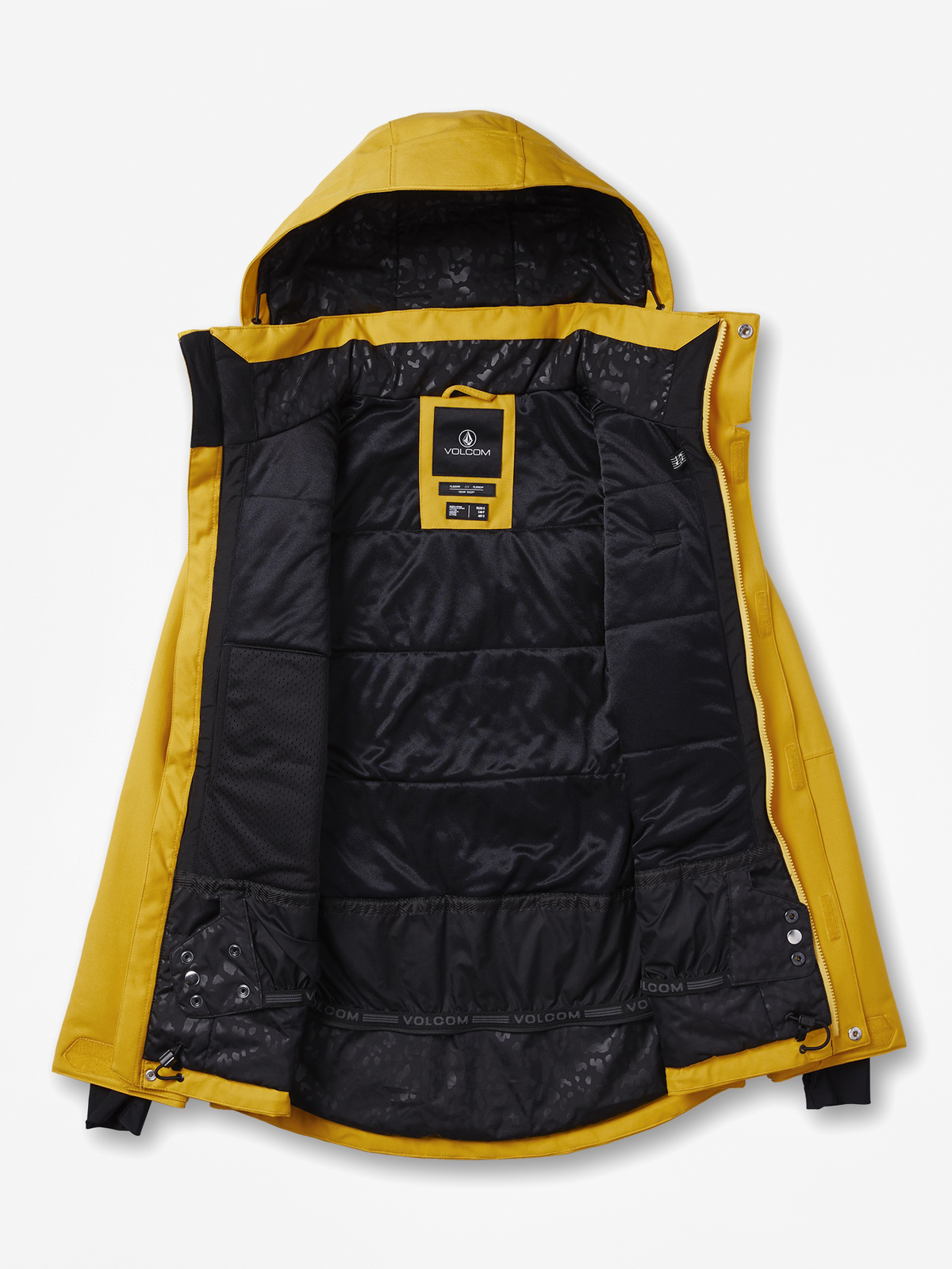 Womens Volcom Shelter 3D Strch Snowboard jacket (yel)