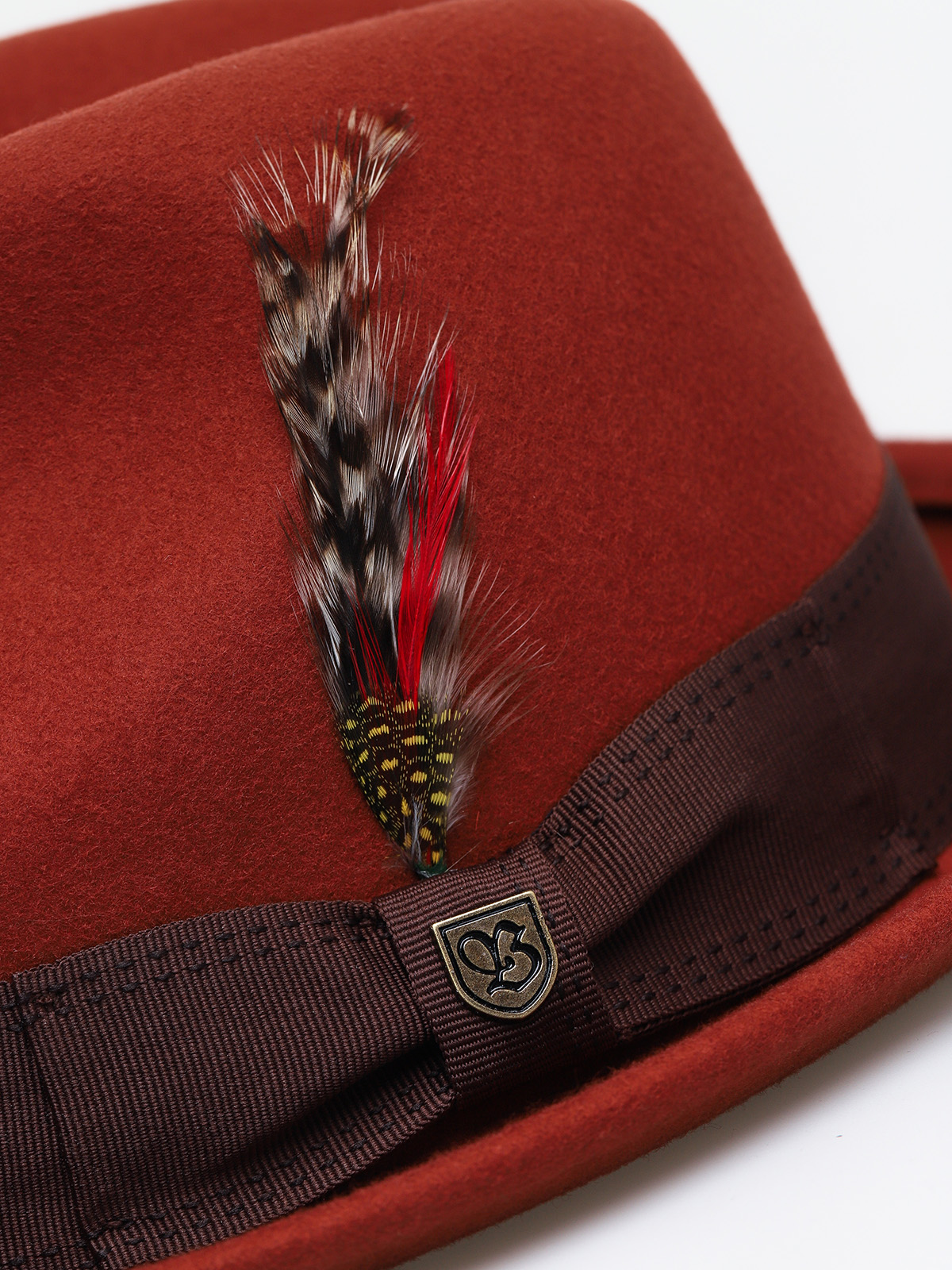 Brixton Gain Fedora Hut/schibermütze (picante)