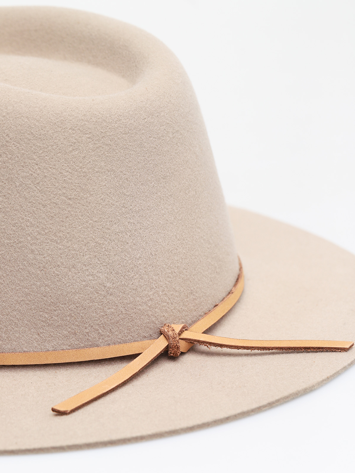 Brixton Wesley Fedora Hat (vanilla)