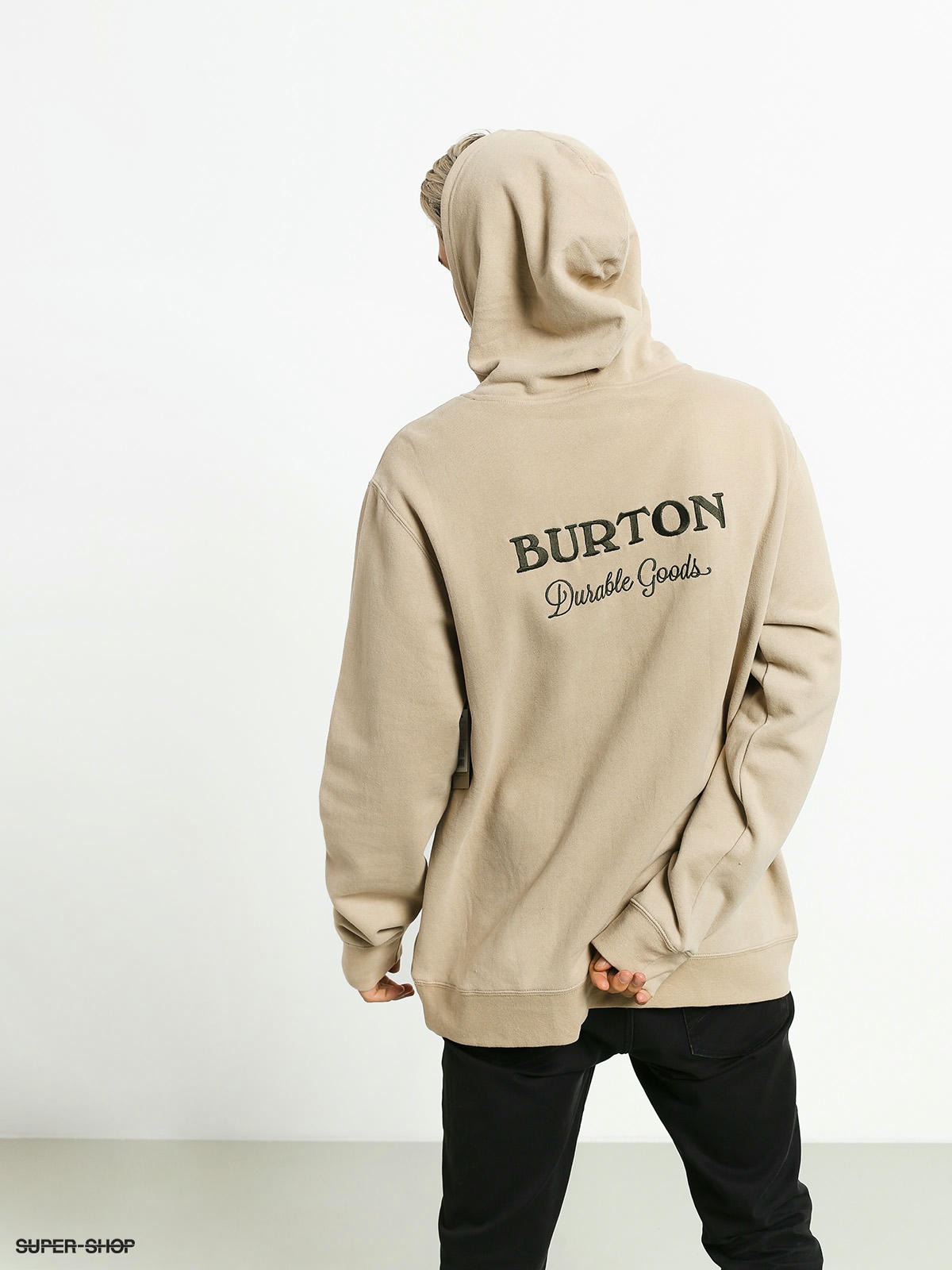 men's burton durable goods pullover hoodie