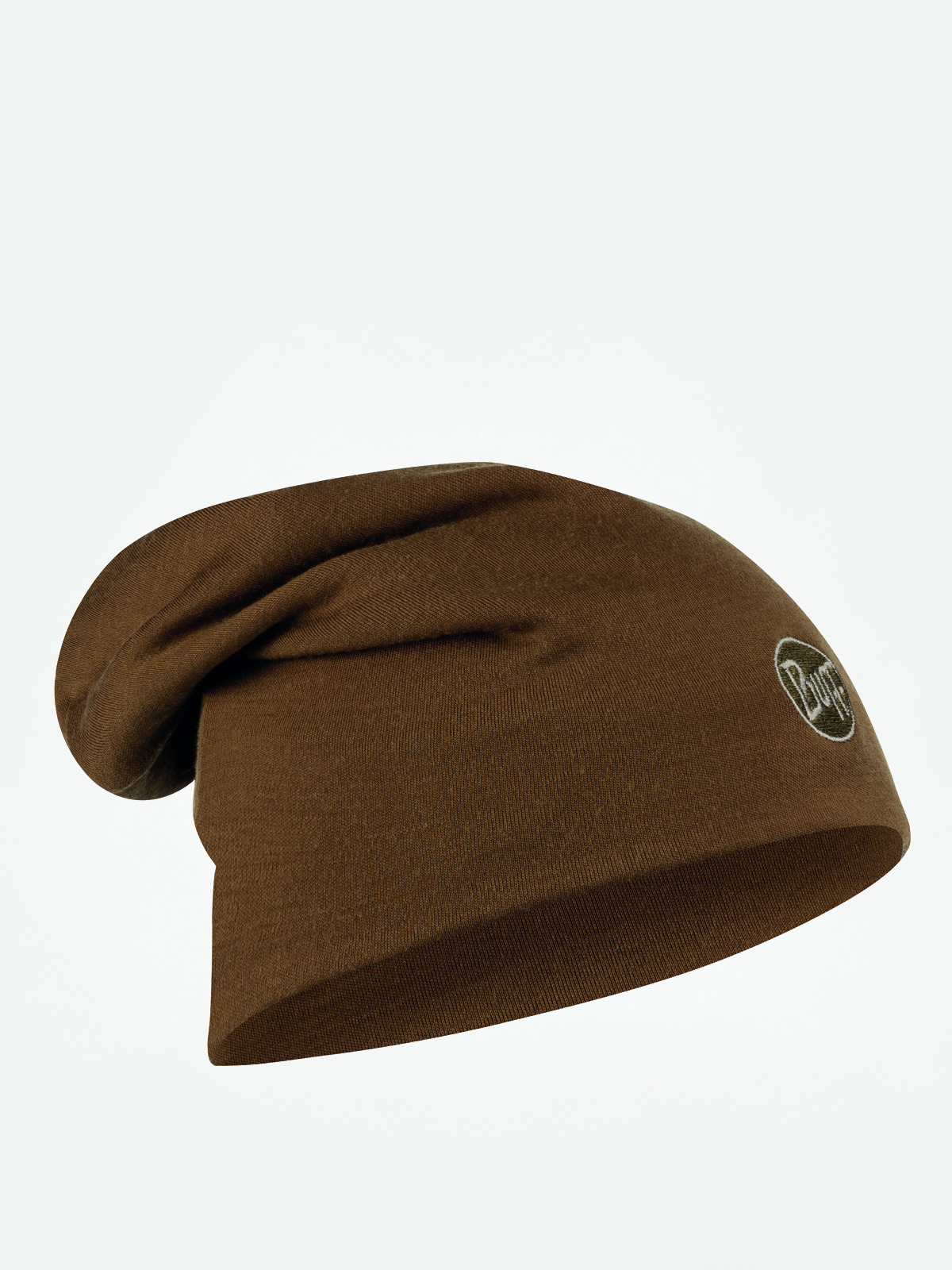 Buff Heavyweight Merino Wool Long Beanie (solid tundra khaki)