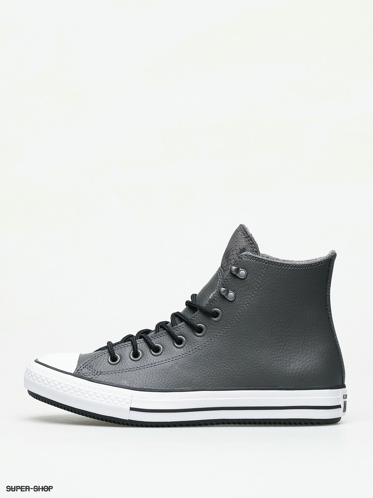 converse leather winter