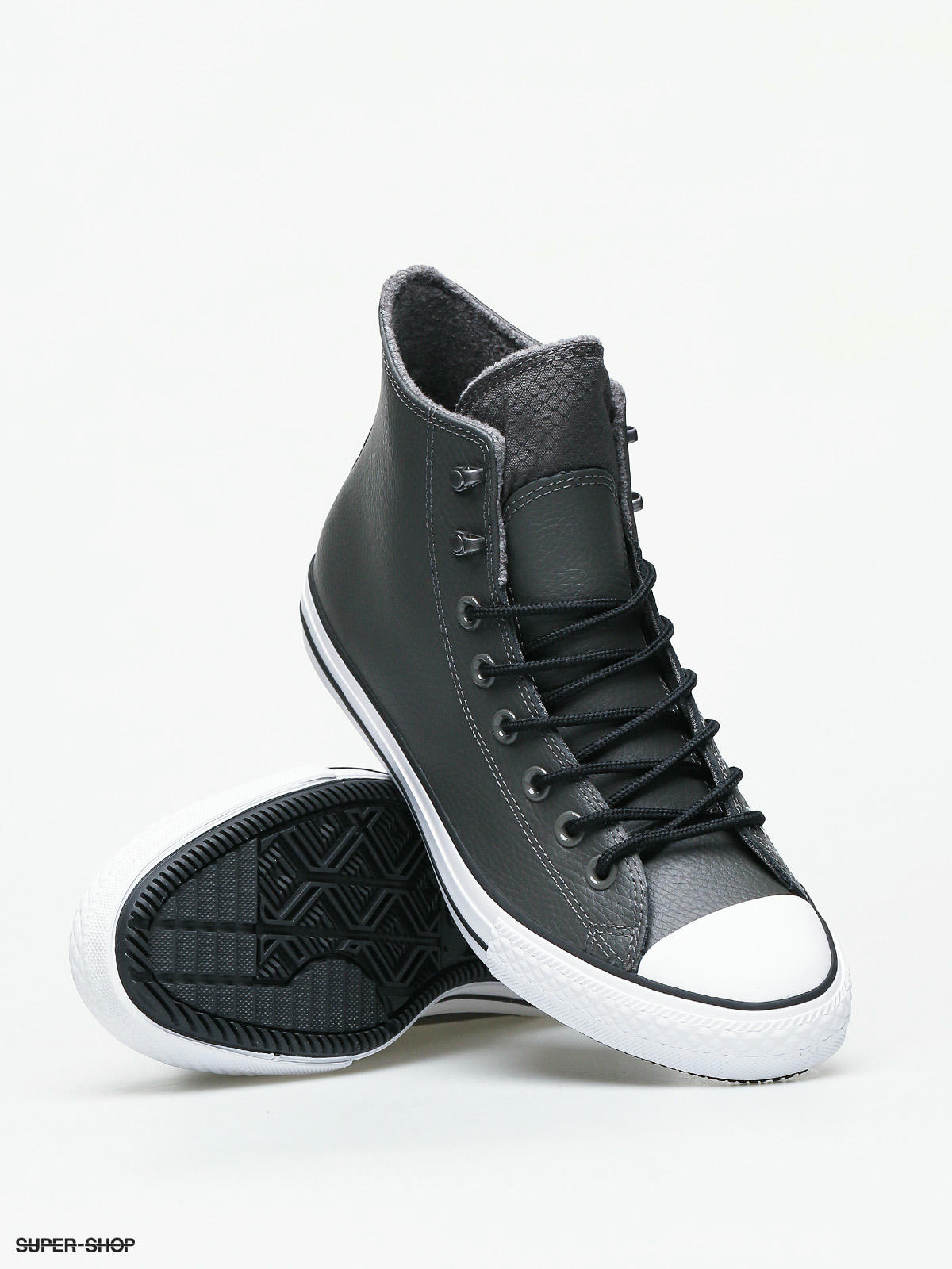 grey and black chucks