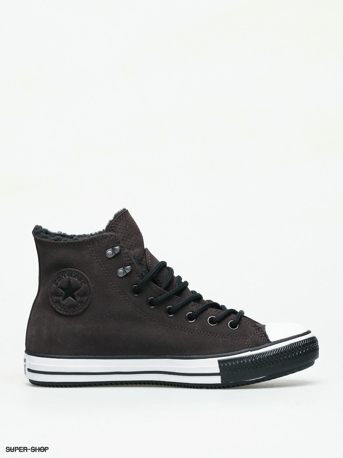 converse all star hi leather brown
