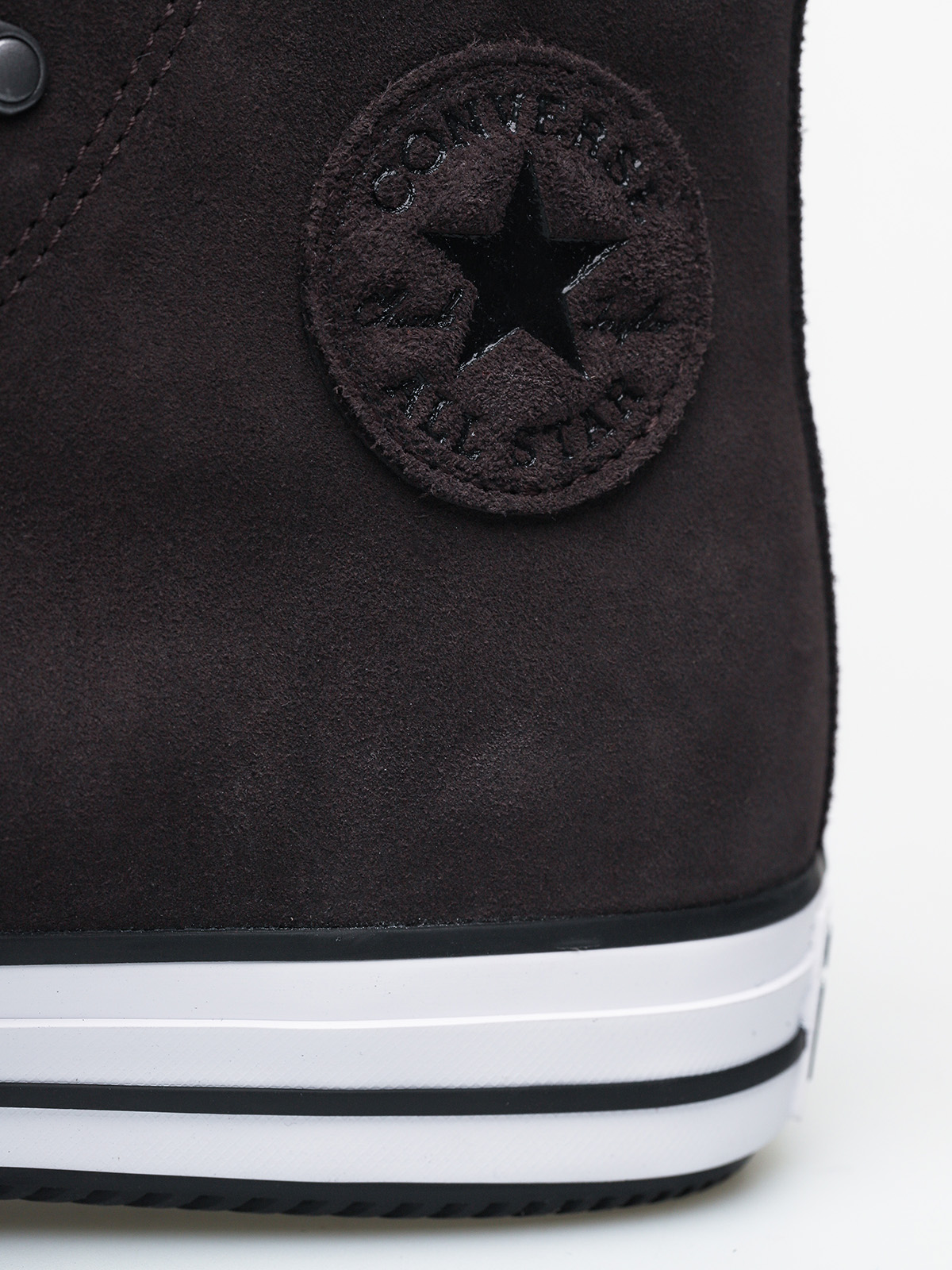 Converse Chuck Taylor All Star Hi Winter Leather Gore Tex Chucks (velvet brown/white/black)