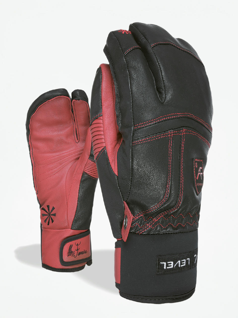 Level Off Piste Leath Tr Pm Alex Ferreira Handschuhe (red)