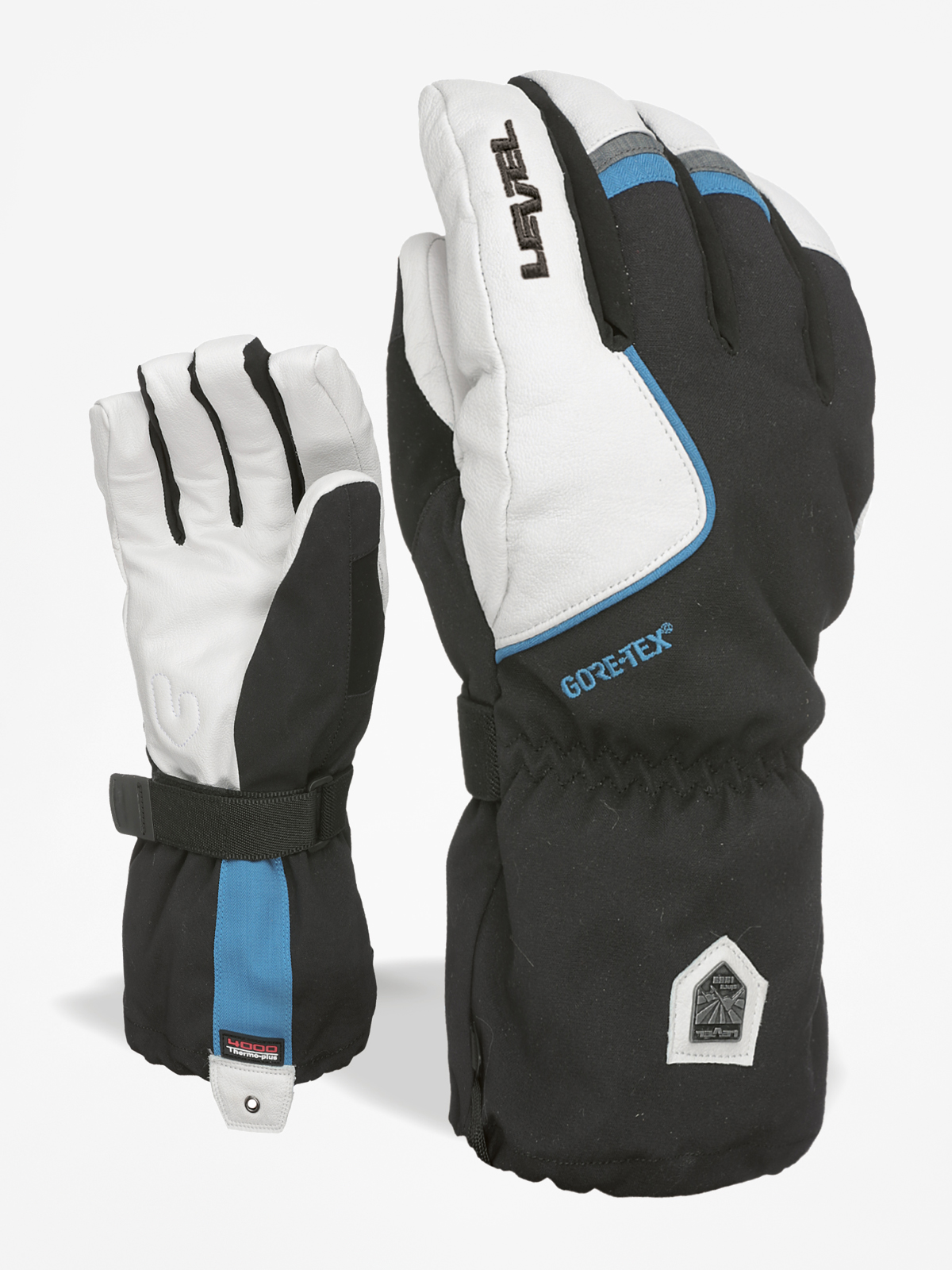 Level Heli Gore Tex Gloves (black white)