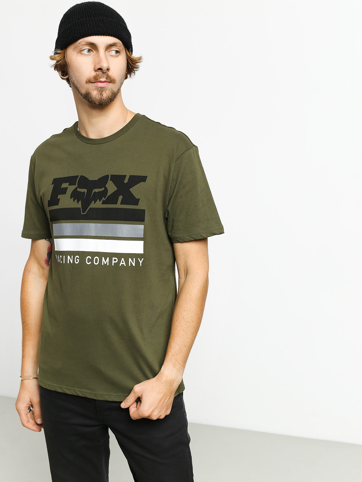 Fox Street Legal T-shirt (olv grn)
