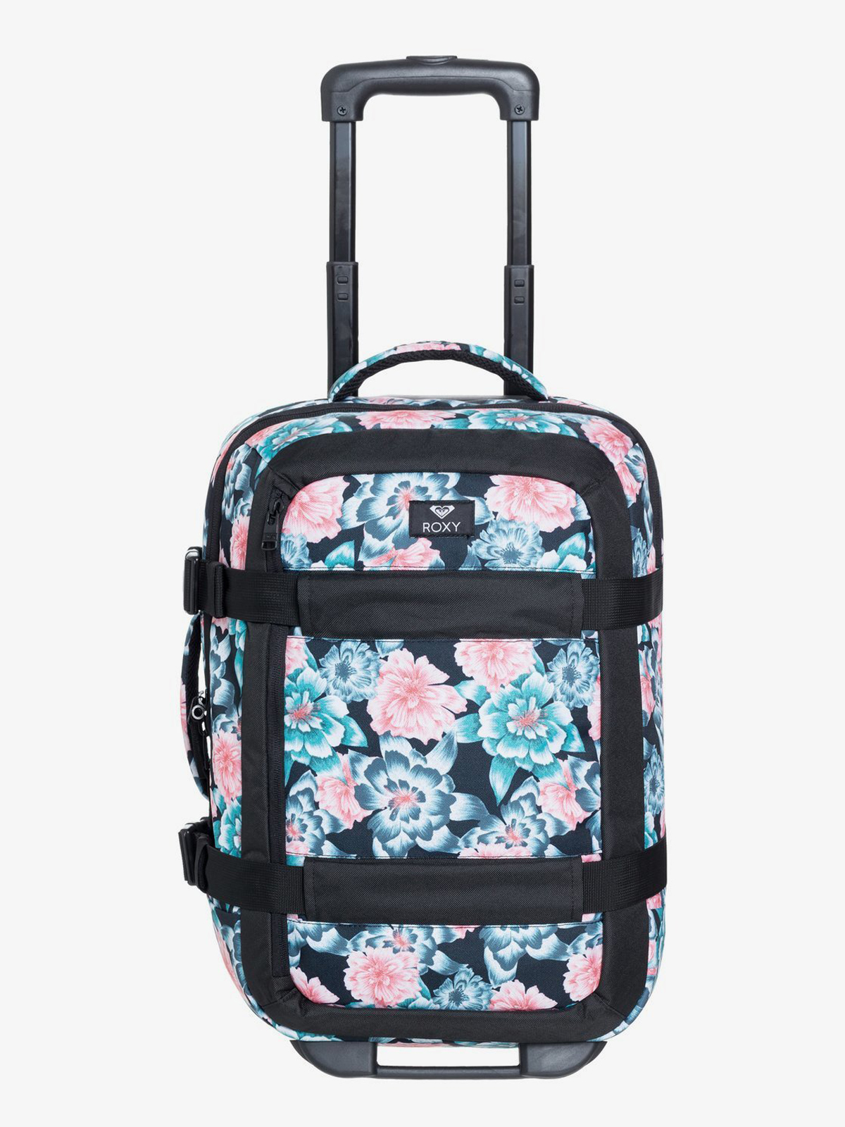 Roxy Wheelie Suitcase Wmn (anthracite crystal flower)