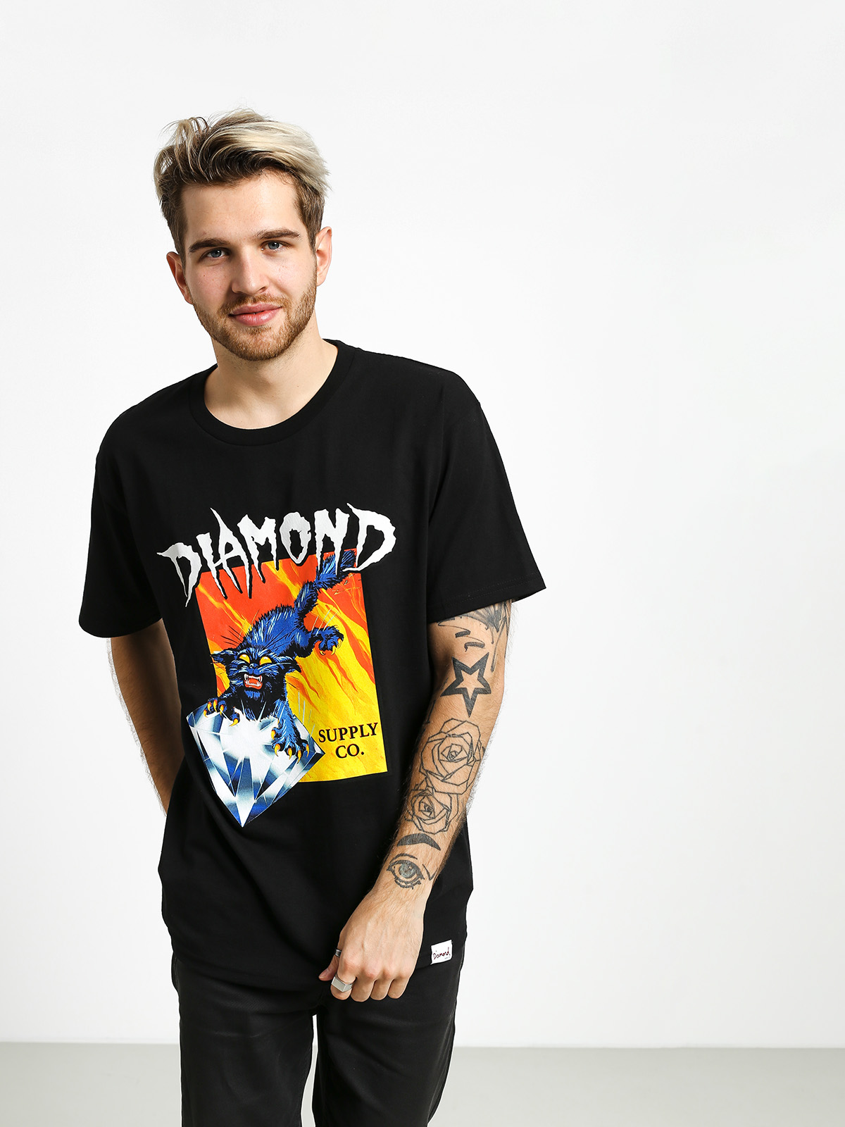 Diamond Supply Co. Greed T-shirt (black)