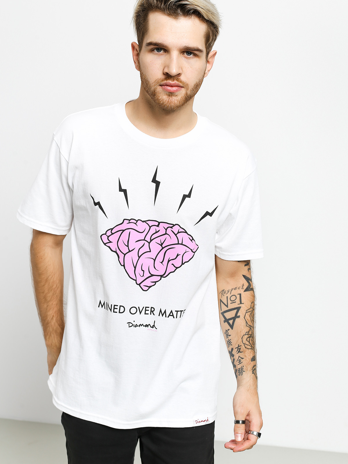 Diamond Supply Co. Headstrong T-shirt (white)