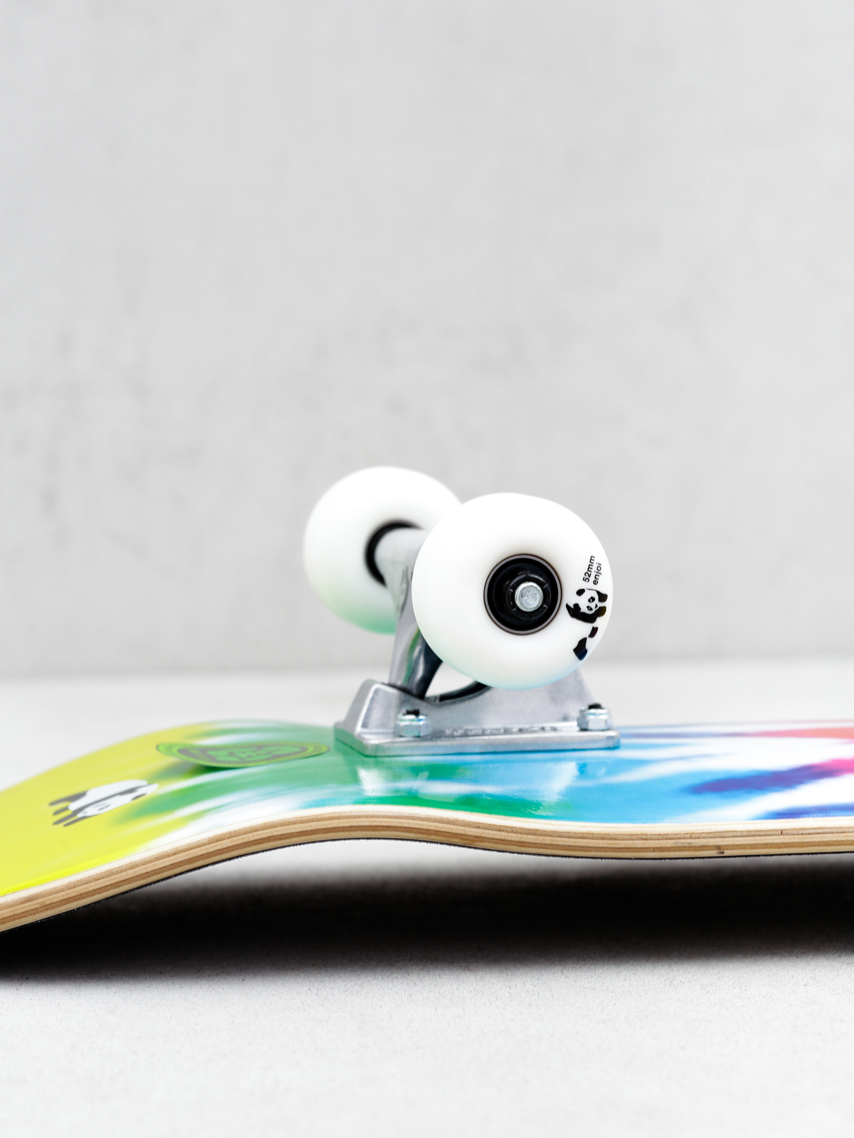 Enjoi Frowny Skateboard (tie dye)