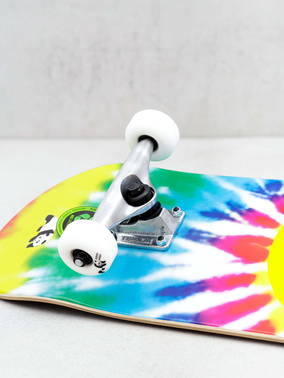 Enjoi Frowny Skateboard (tie dye)