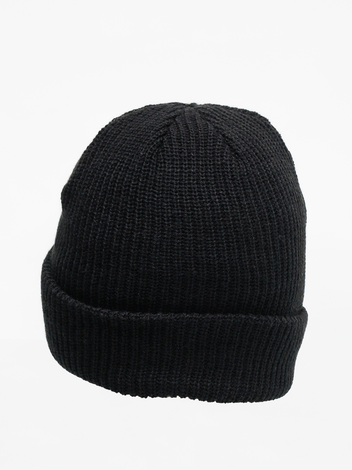 stussy basic cuff beanie black