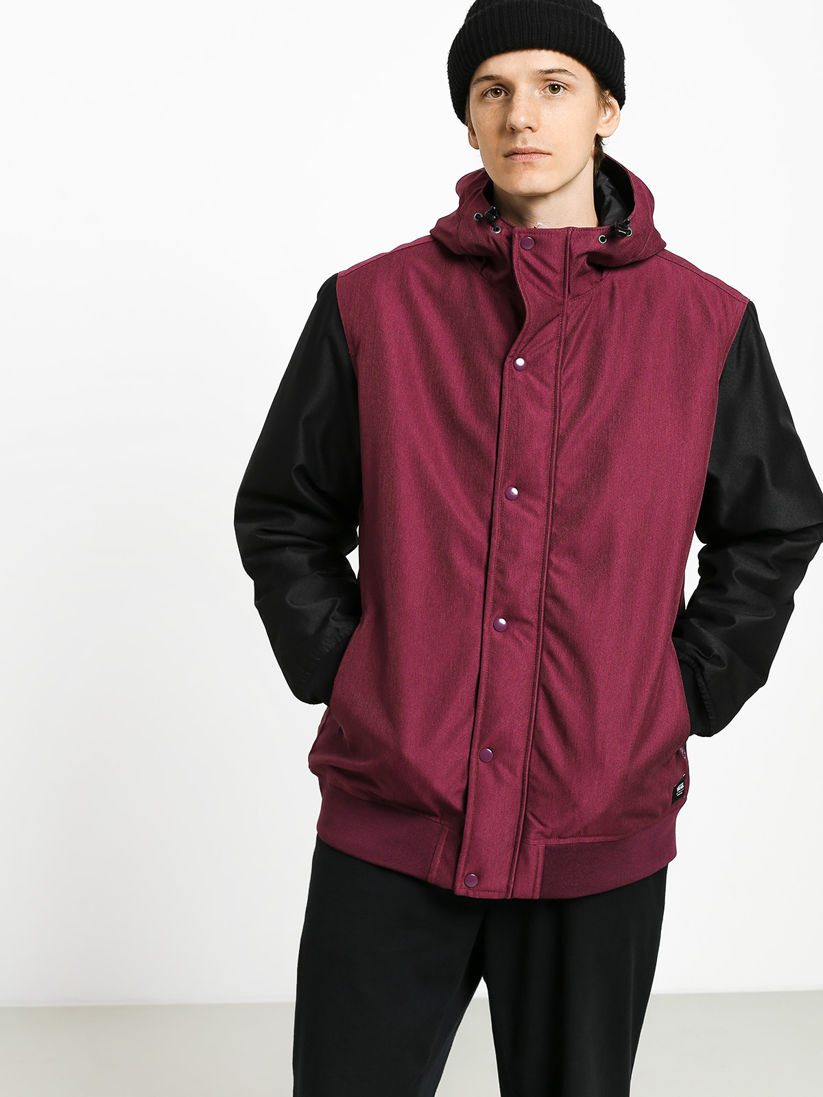 Vans Wells Mte Jacket (prune/black)