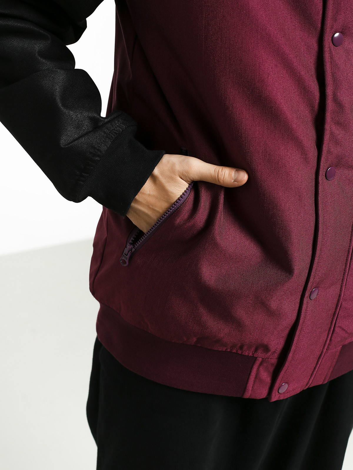 Vans Wells Mte Jacket (prune/black)