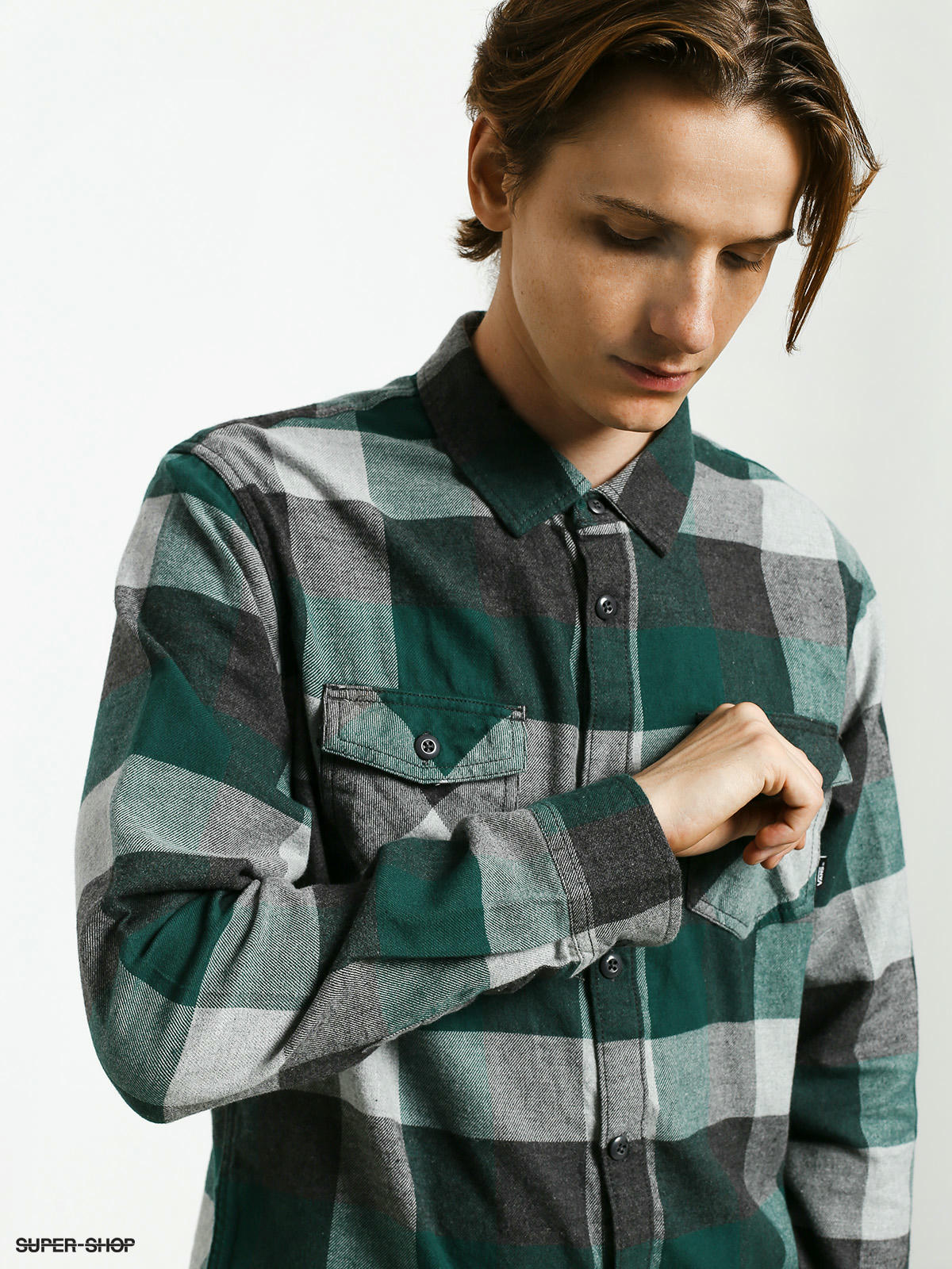 green vans flannel