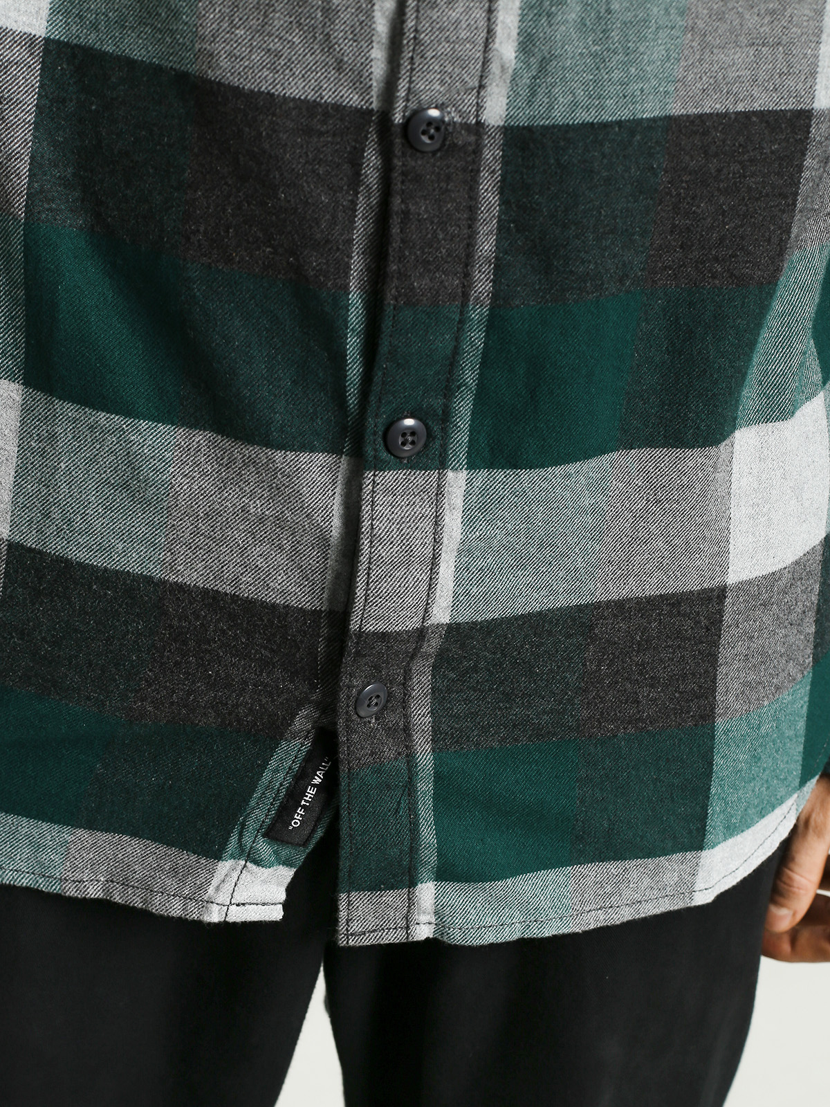 Vans Box Flannel Shirt (trekking green/grey heather)